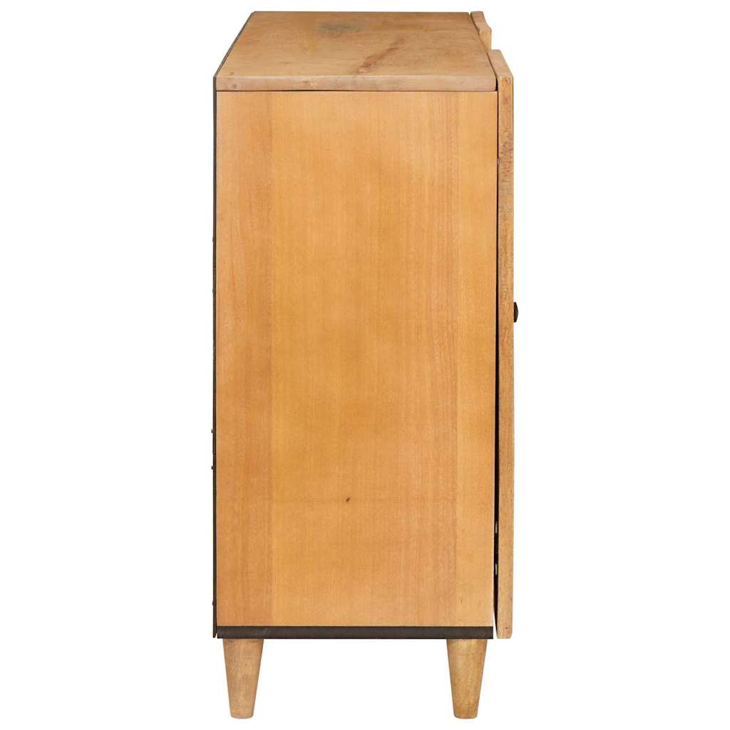 Buffet 90 x 33 x 75 cm Bois de mangue massif
