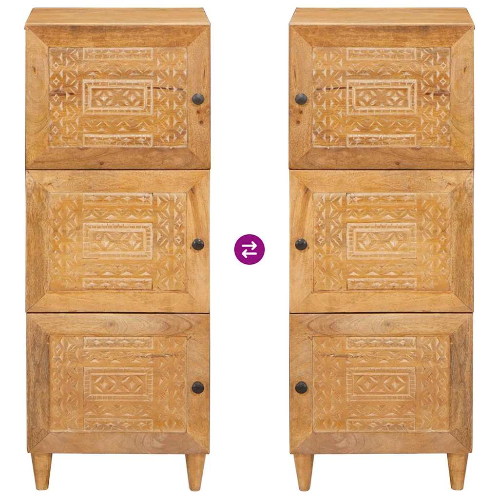 Haut Armoire avec étagère Marron clair 40 x 33 x 110 cm - XIOS