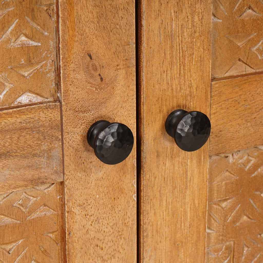 Haut Armoire avec tiroir Marron clair 60 x 33 x 100 cm - XIOS