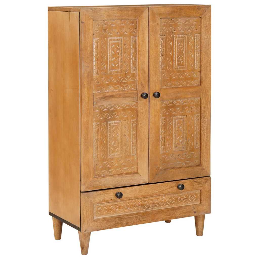 Haut Armoire avec tiroir Marron clair 60 x 33 x 100 cm - XIOS