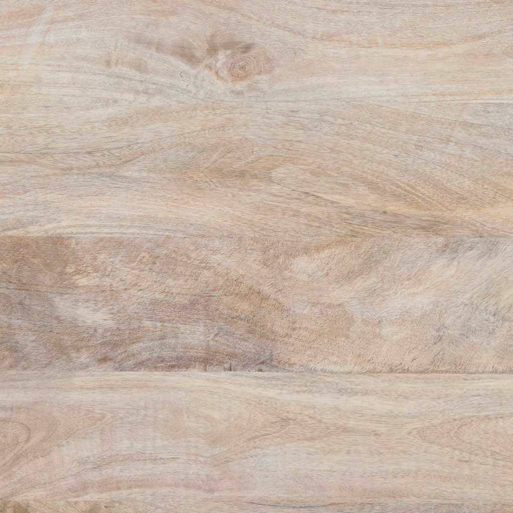 Cabinet de chevet Beige 40 x 33 x 46 cm Bois d'acacia massif - XIOS