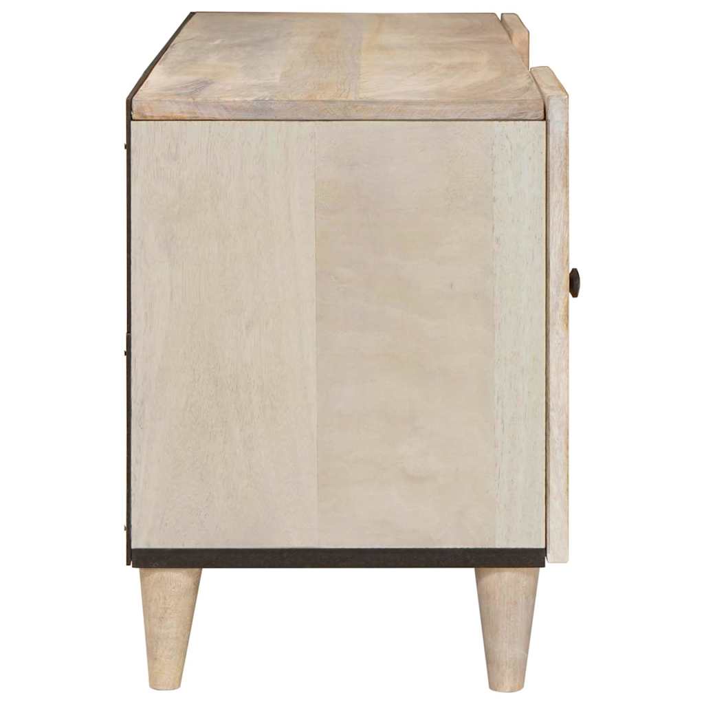 Unites TV avec étagère Blanc 105 x 33 x 46 cm Bois d'ingénierie - XIOS