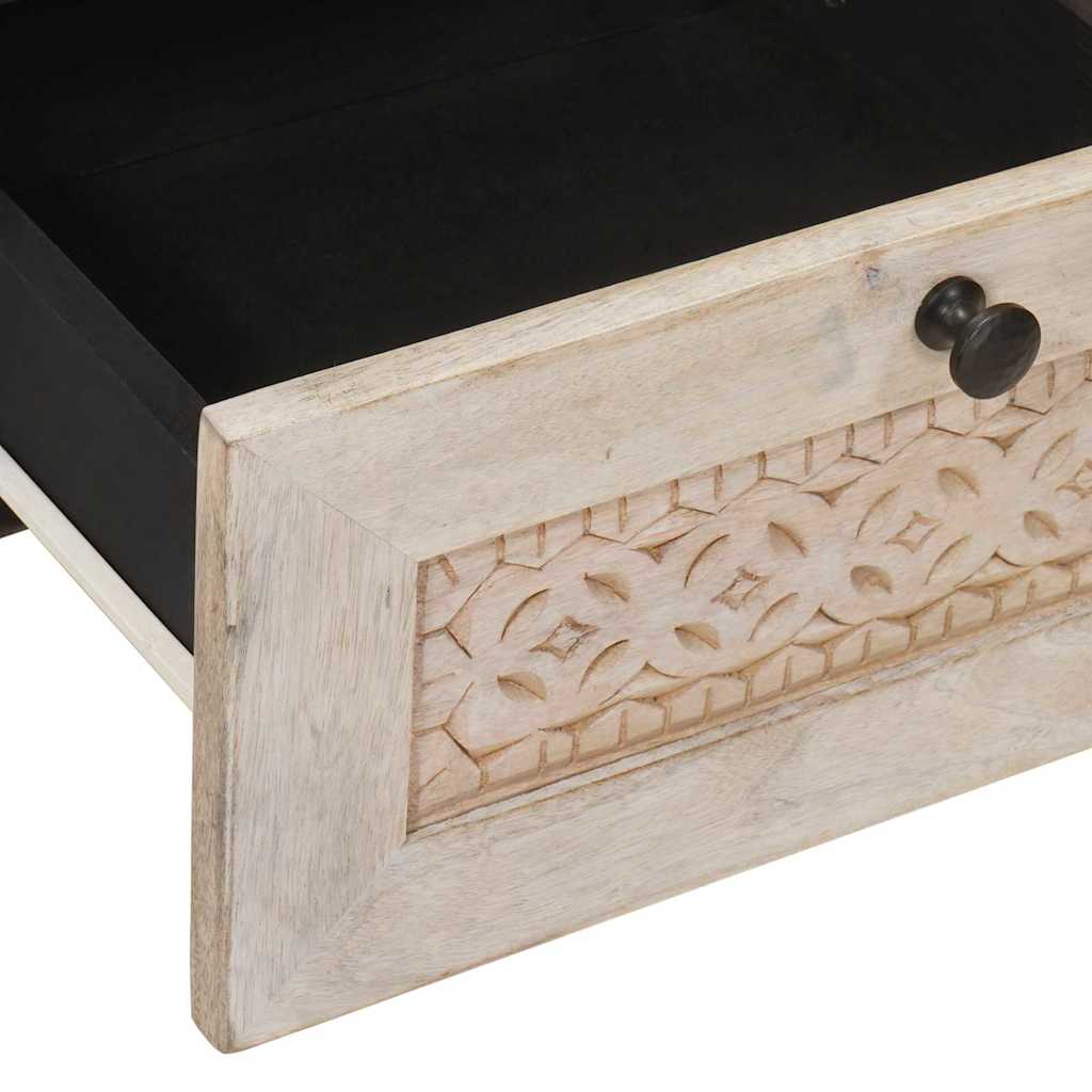 Cabinet de chevet avec tiroir 2 pcs Beige 40 x 33 x 46 cm - XIOS