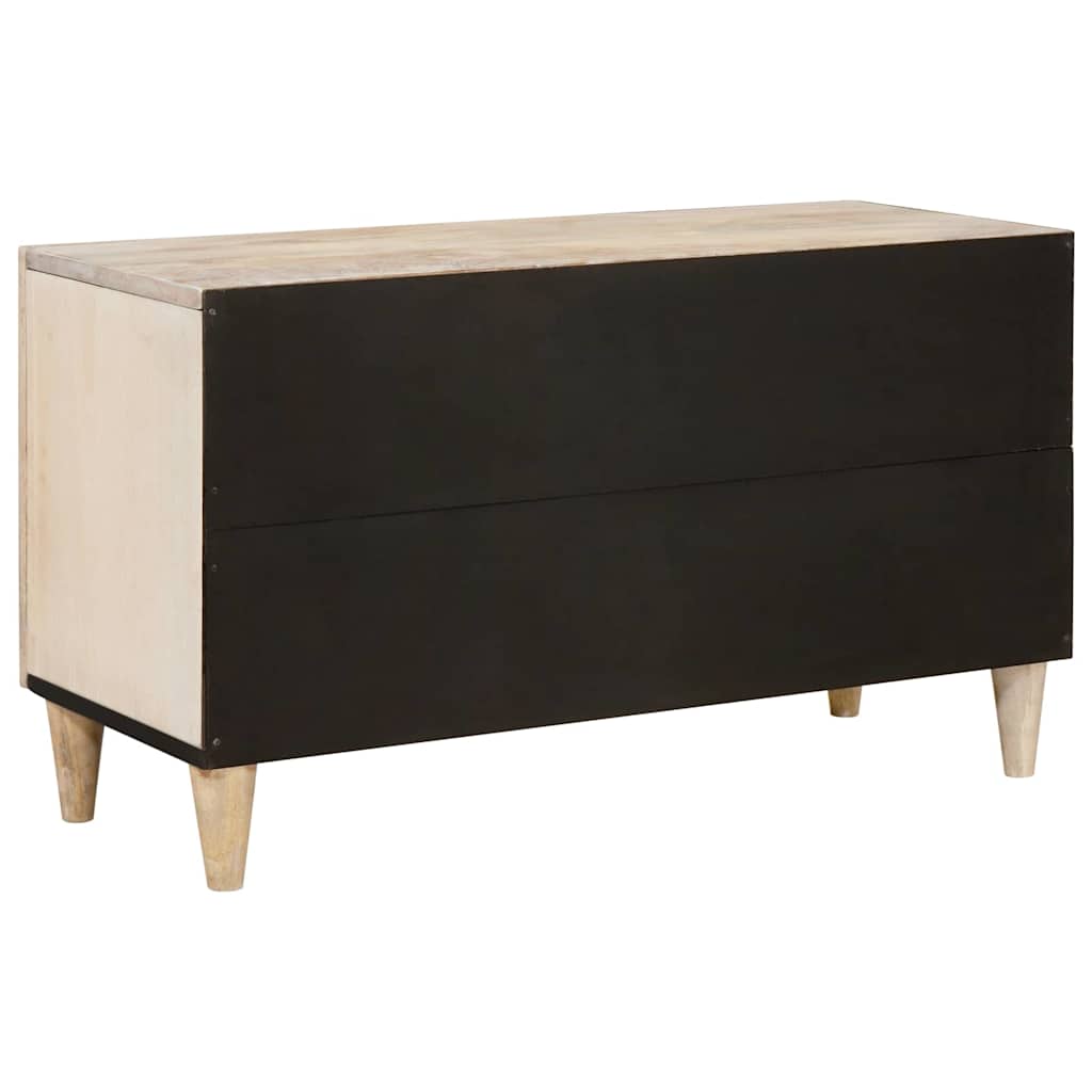 Unites TV avec étagère Blanc 80 x 33 x 46 cm Bois d'ingénierie - XIOS