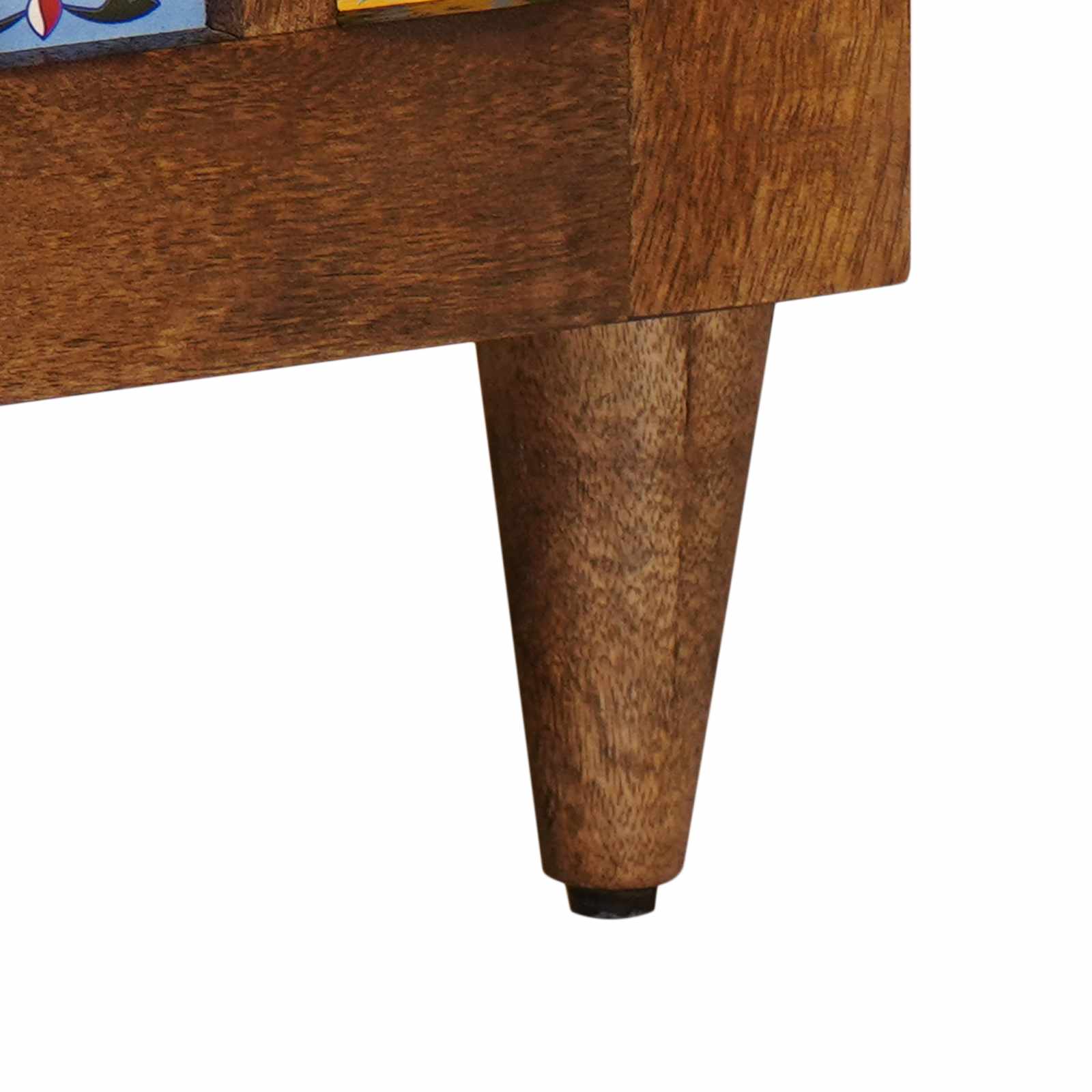 Meuble TV Noyer 105 x 33,5 x 46 cm Bois de mangue massif - XIOS