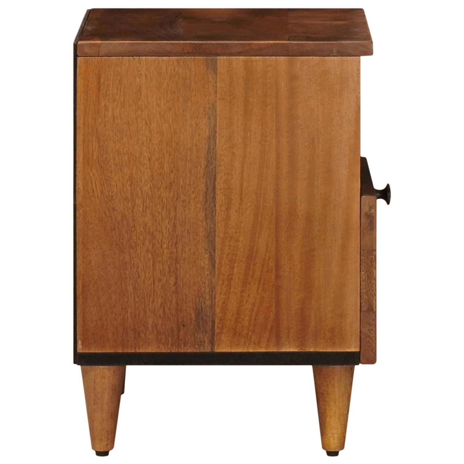 Cabinet de chevet avec tiroir 2 pcs Marron 40 x 33 x 46 cm - XIOS