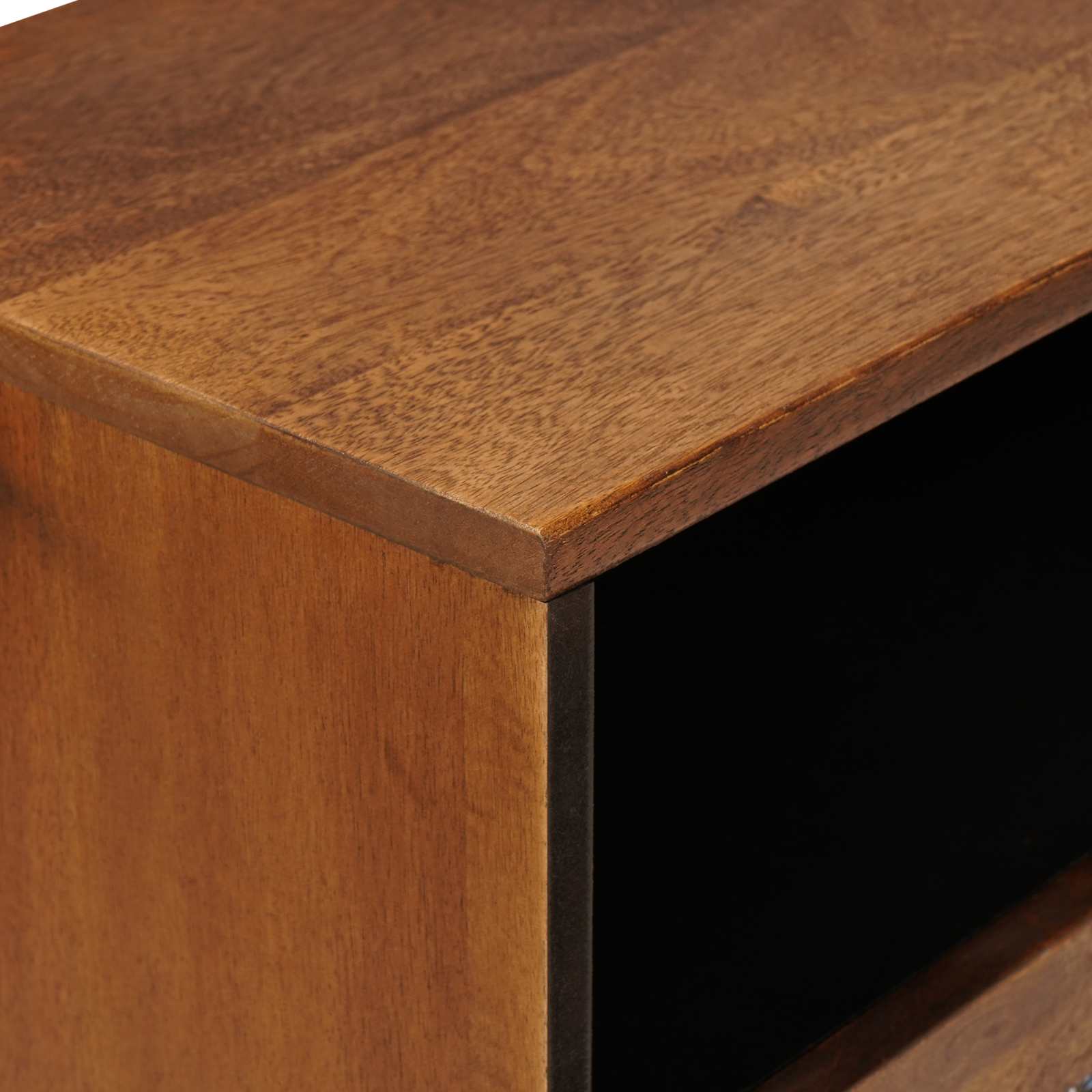 Cabinet de chevet Marron 50 x 33 x 62 cm Bois de mangue massif - XIOS