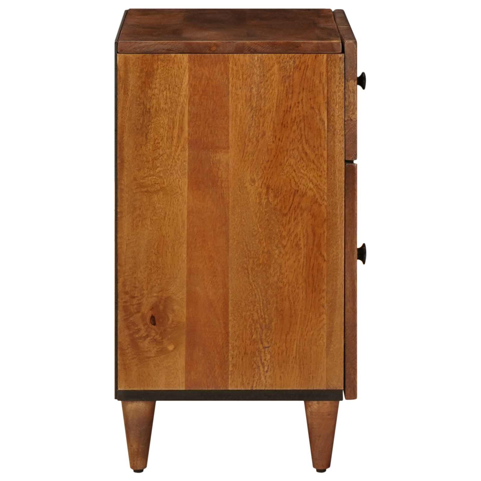 Cabinet de chevet Marron 50 x 33 x 60 cm Bois de mangue massif - XIOS