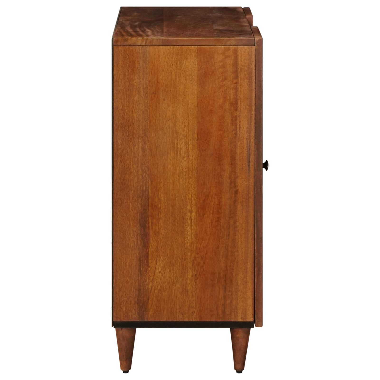 Buffet avec porte Noyer 90 x 33,5 x 75 cm Bois de mangue massif - XIOS