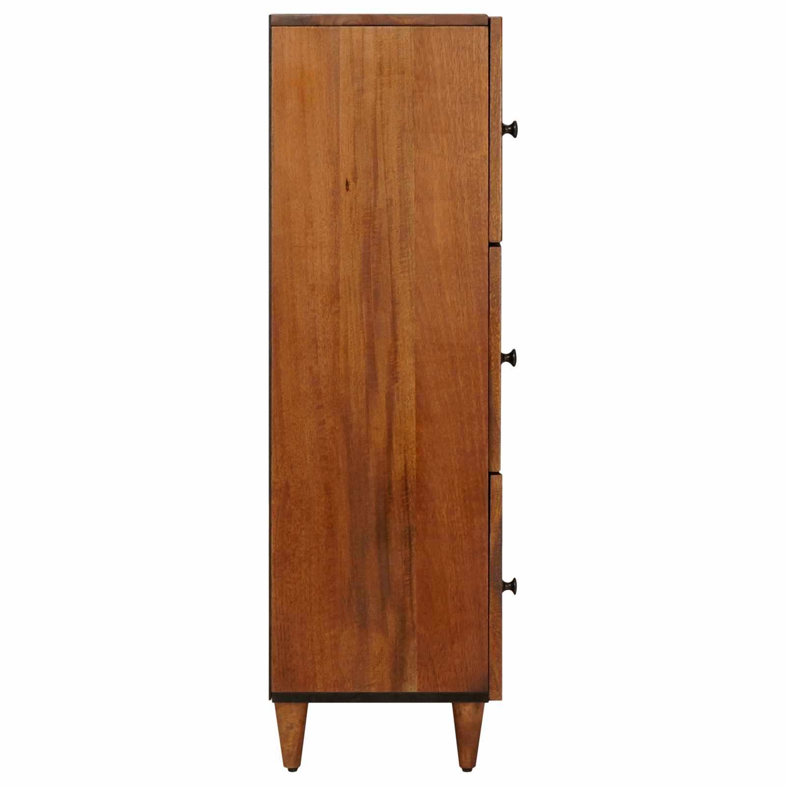 Haut Armoire Noyer 40 x 33 x 110 cm Bois de mangue massif