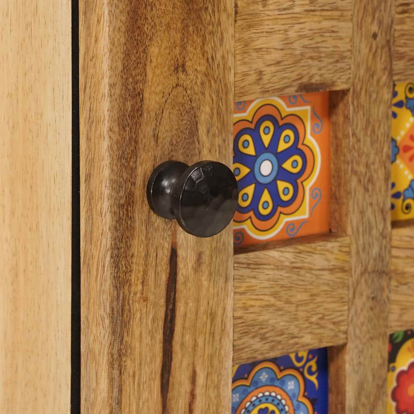Cabinet de chevet Naturel 40 x 33,5 x 46 cm - XIOS