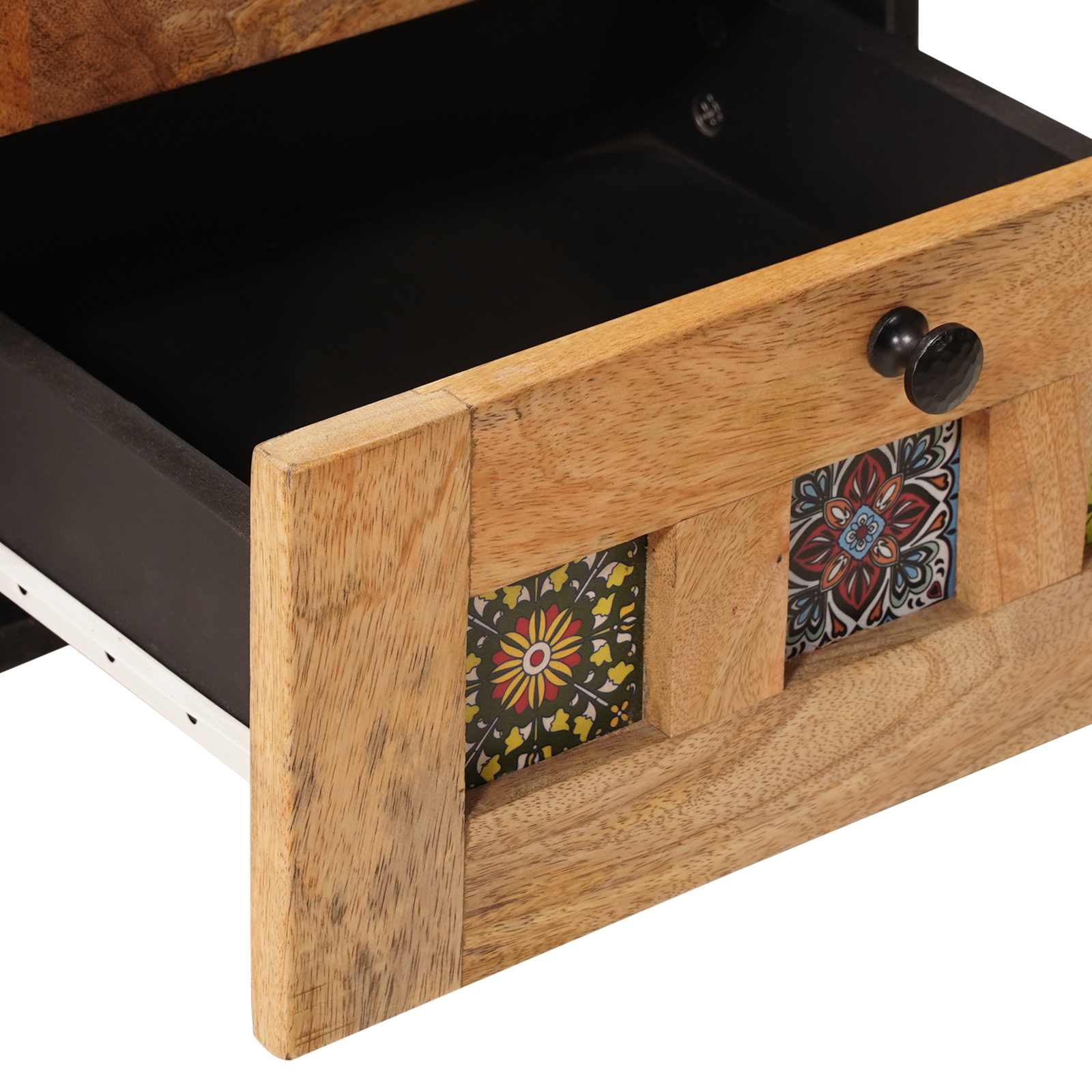 Cabinet de chevet avec tiroir Naturel 40 x 33,5 x 46 cm - XIOS