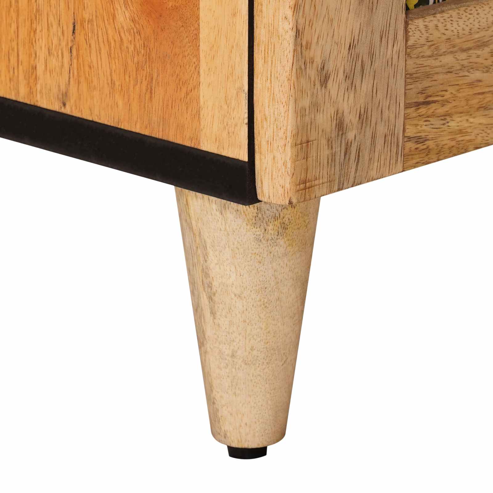 Cabinet de chevet avec tiroir 2 pcs Naturel 40 x 33,5 x 46 cm - XIOS
