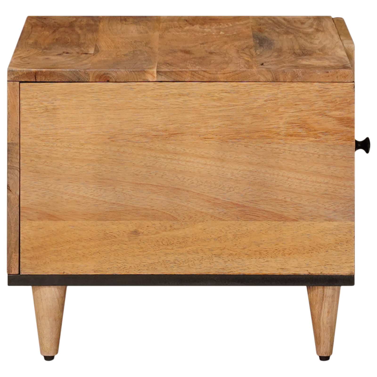 Table basse Naturel 80 x 50 x 40 cm Bois de mangue massif - XIOS