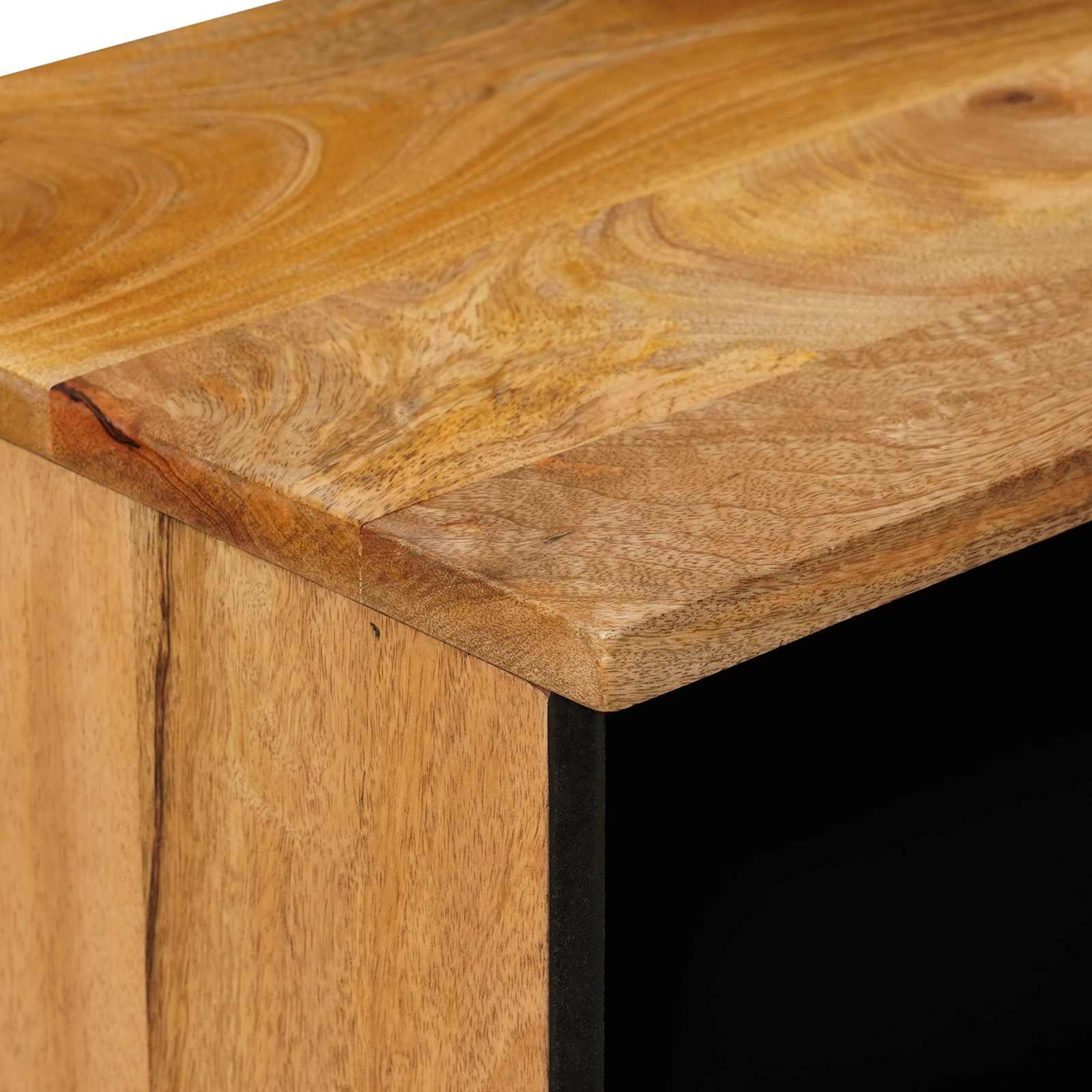 Cabinet de chevet avec tiroir 2 pcs Naturel 40 x 33 x 46 cm - XIOS