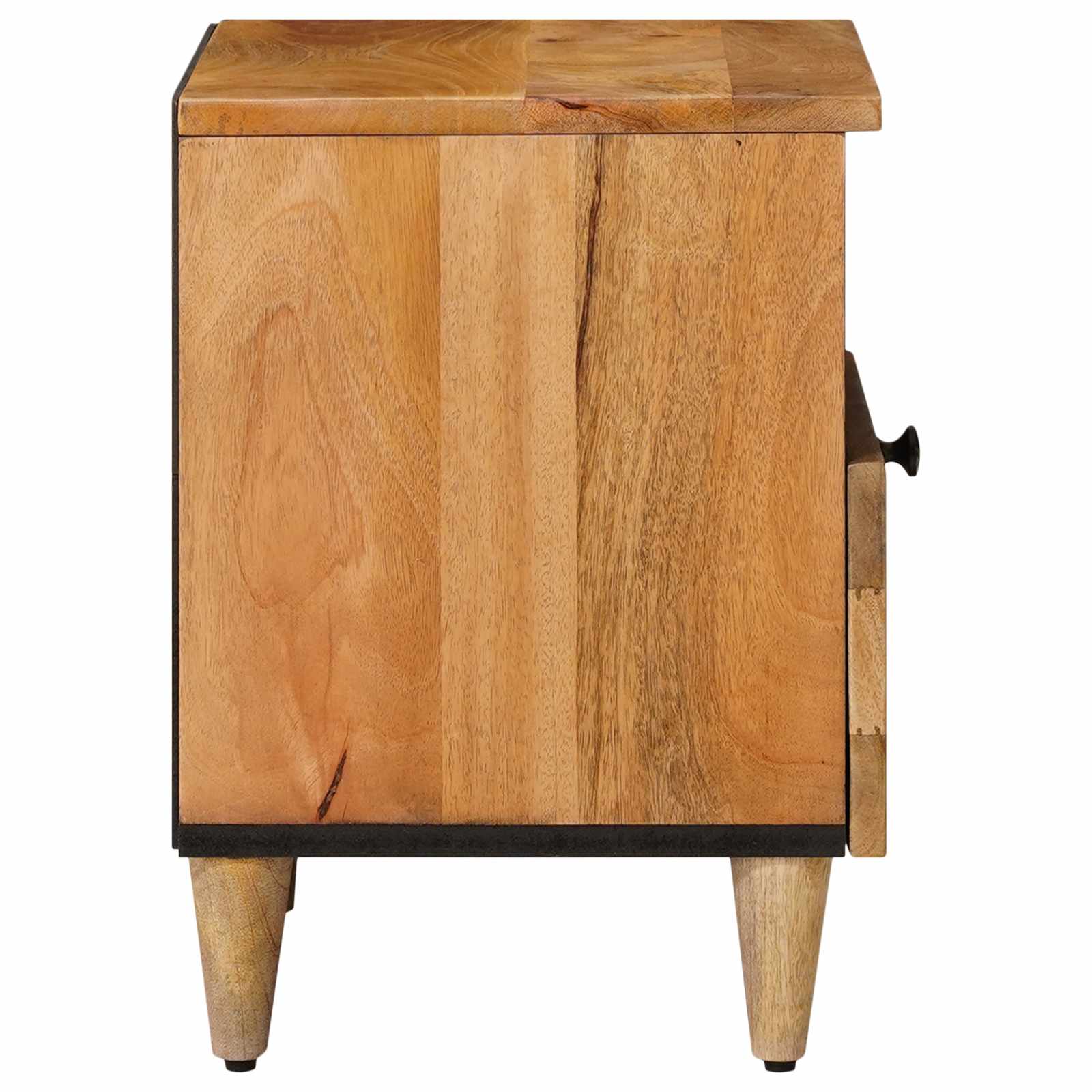 Cabinet de chevet avec tiroir 2 pcs Naturel 40 x 33 x 46 cm - XIOS