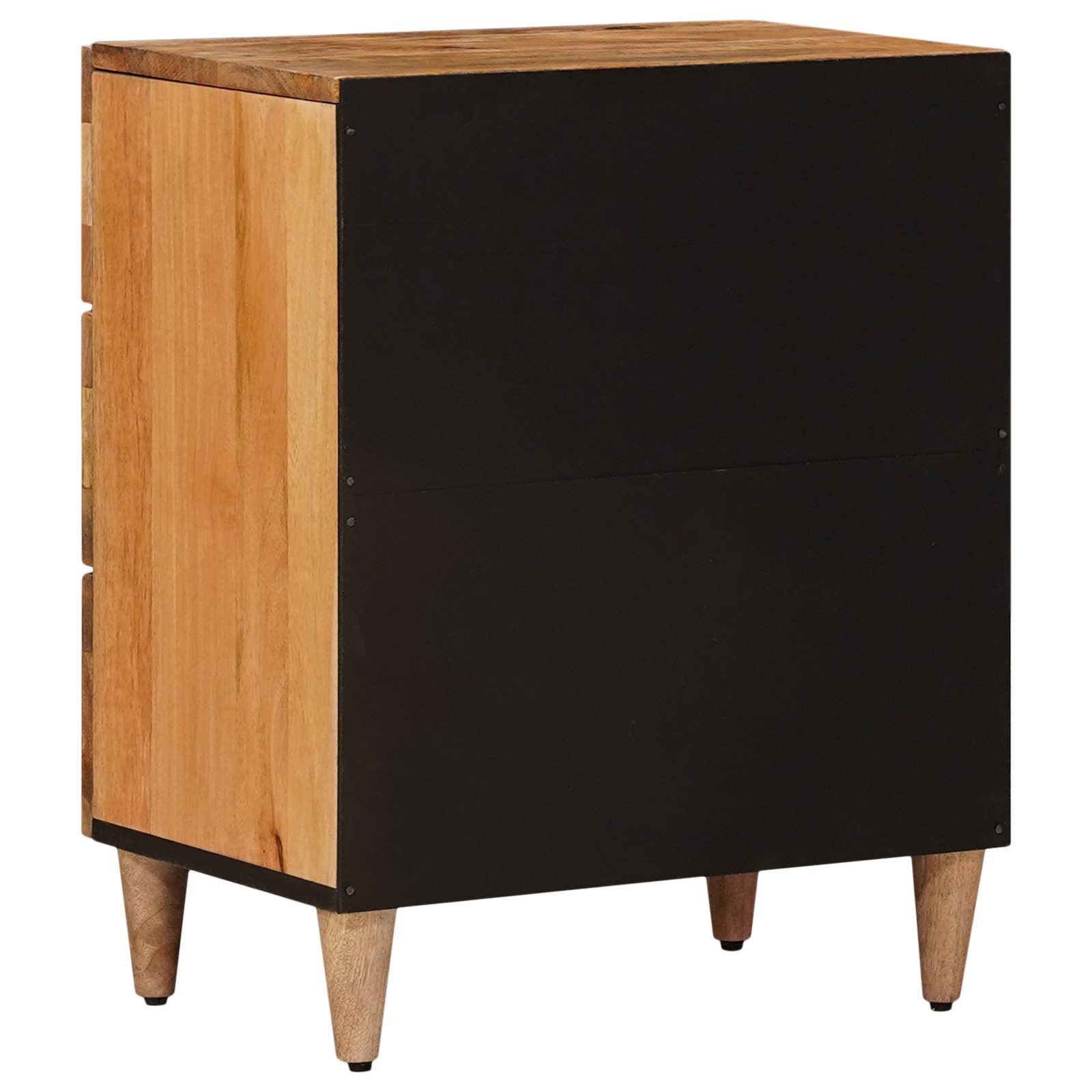Cabinet de chevet Naturel 50 x 33 x 62 cm Bois de mangue massif - XIOS