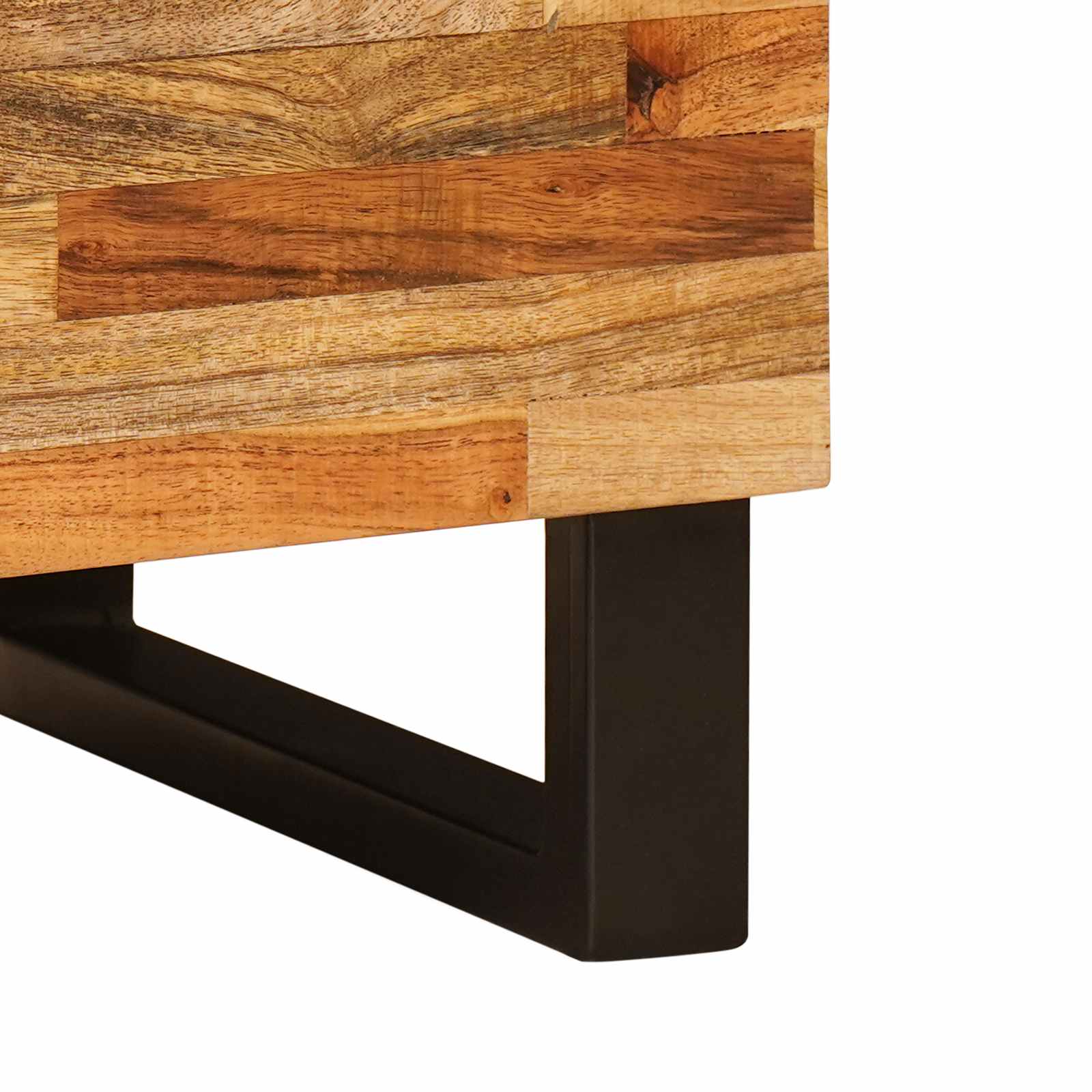 Meuble TV Marron 105 x 33 x 46 cm Bois de mangue massif - XIOS