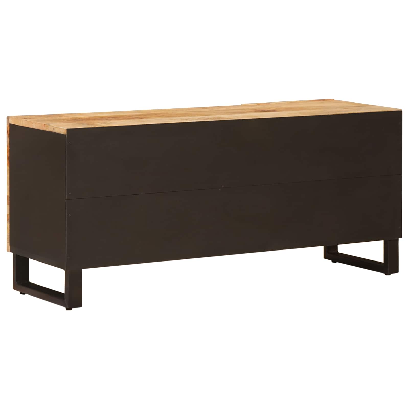Meuble TV Marron 105 x 33 x 46 cm Bois de mangue massif - XIOS