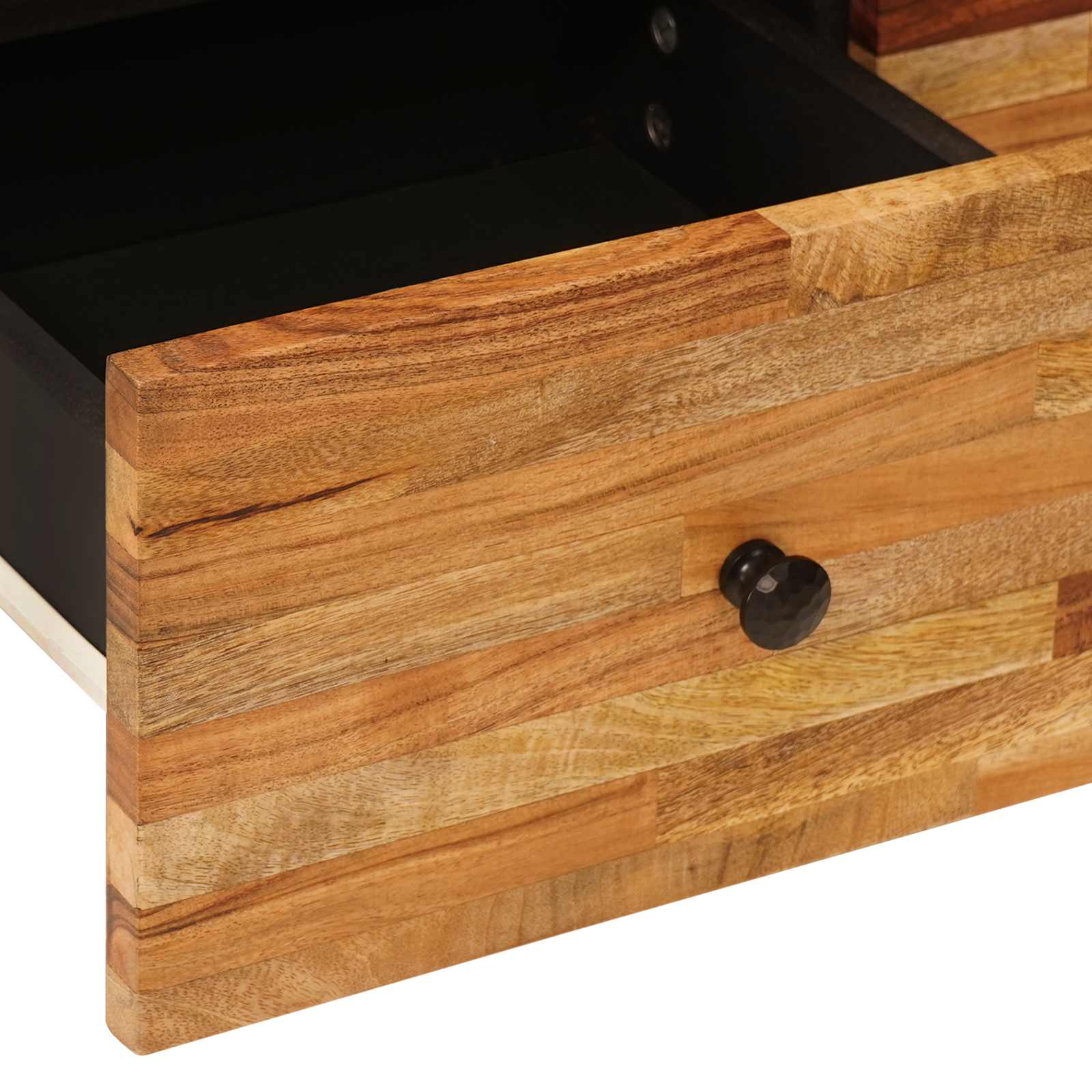 Meuble TV Marron 70 x 33 x 46 cm Bois de mangue massif - XIOS