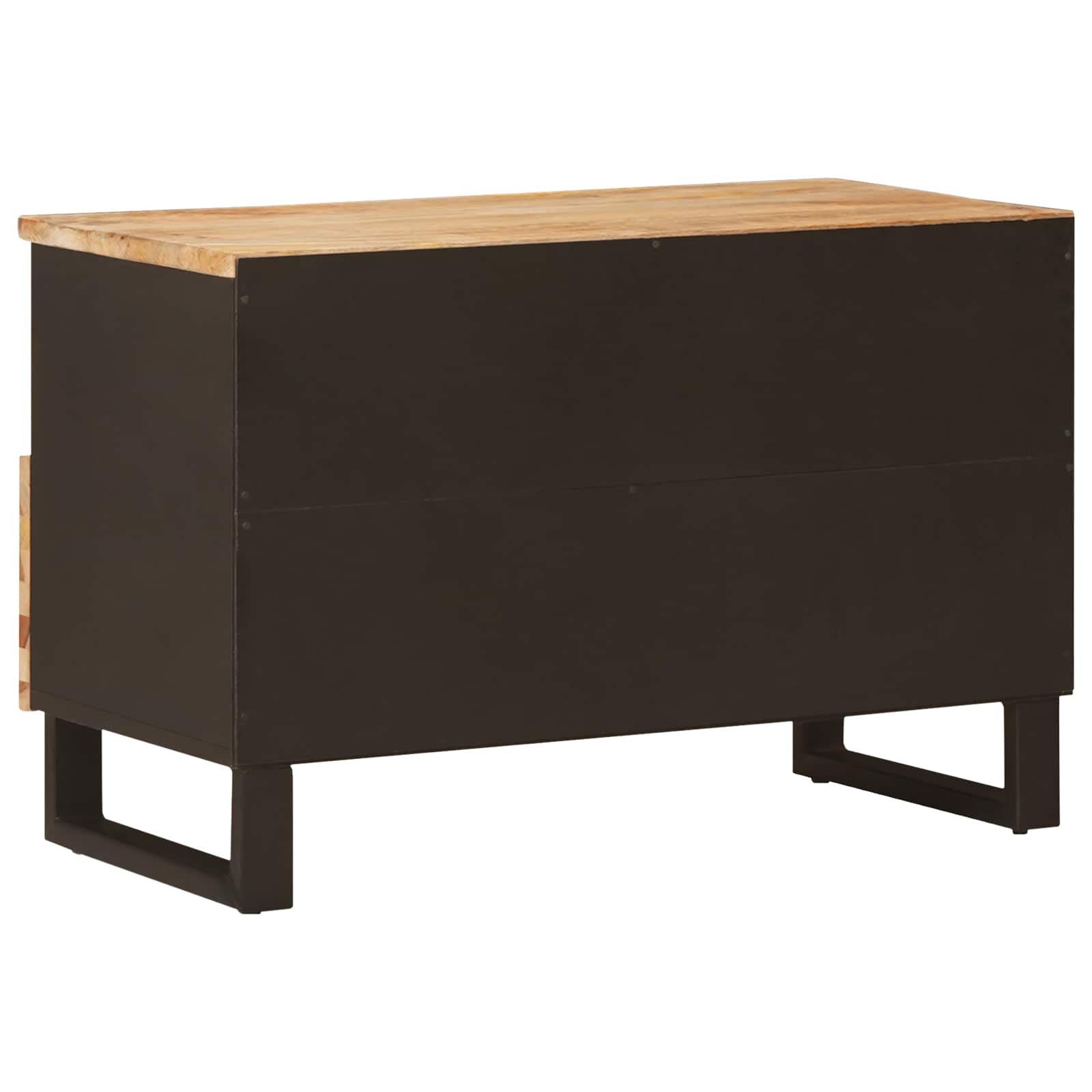 Meuble TV Marron 70 x 33 x 46 cm Bois de mangue massif - XIOS