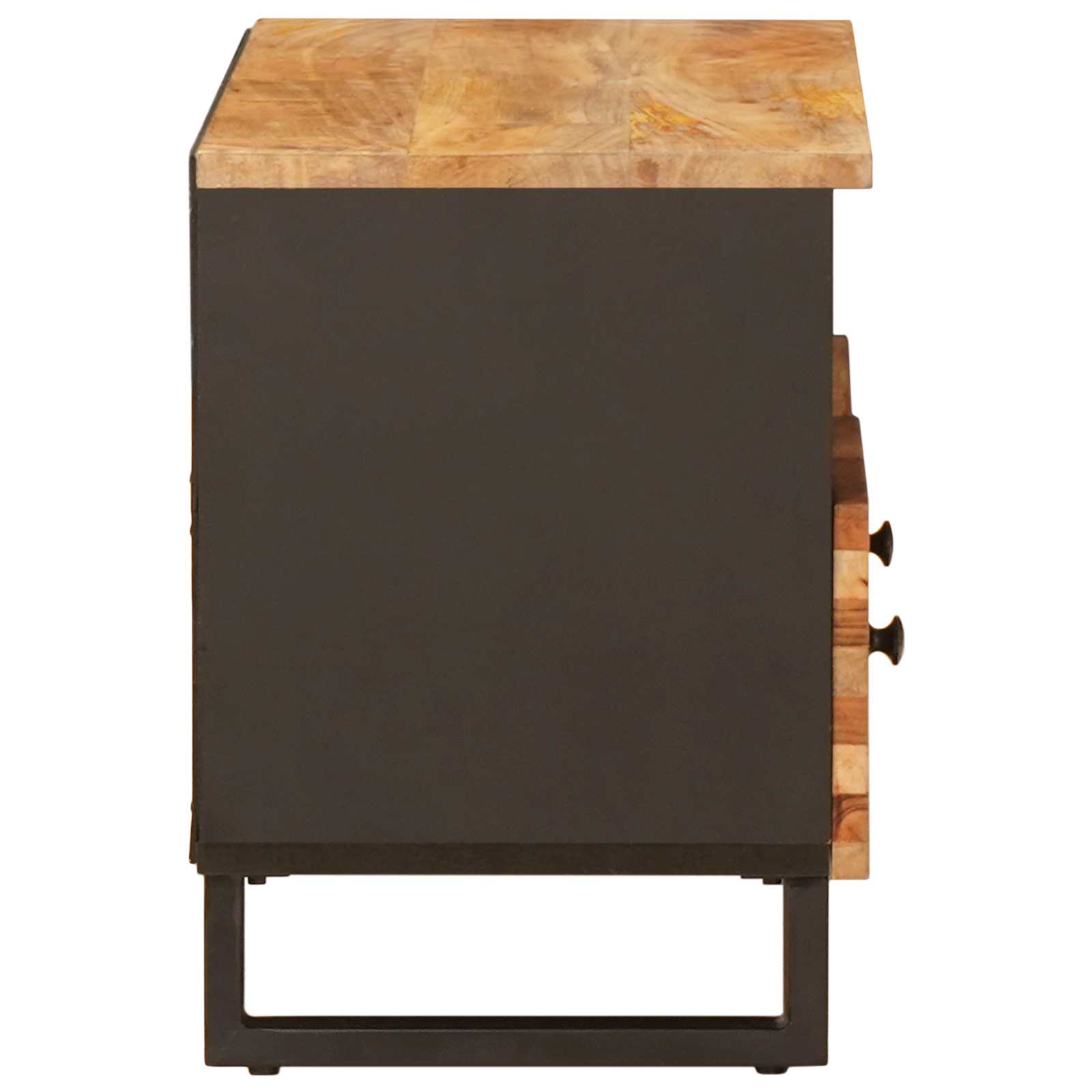 Meuble TV Marron 70 x 33 x 46 cm Bois de mangue massif - XIOS
