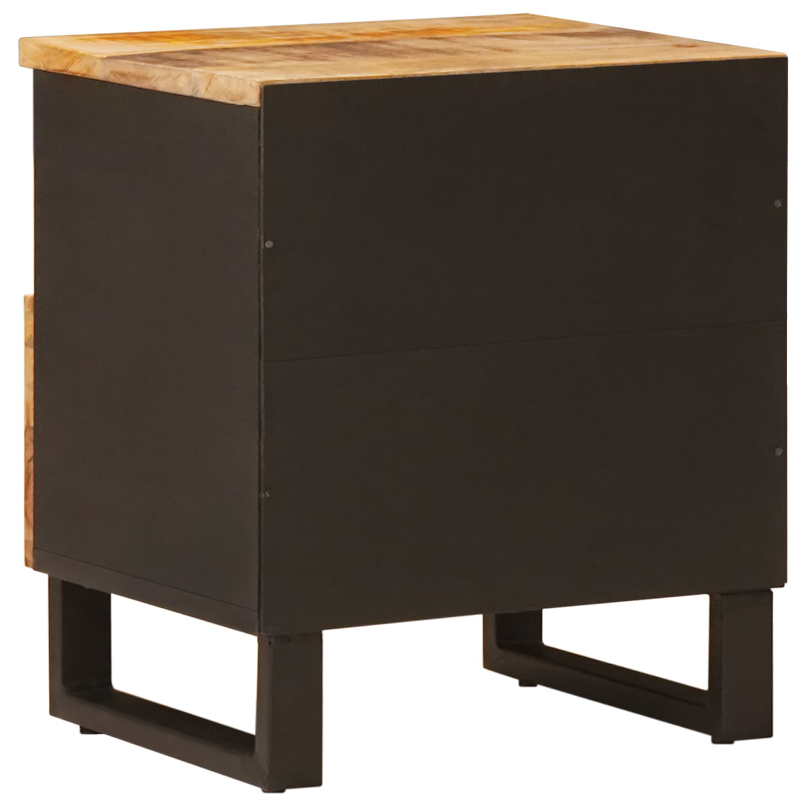 Armoire de lit avec tiroir 2 pcs Marron 40 x 33 x 46 cm - XIOS