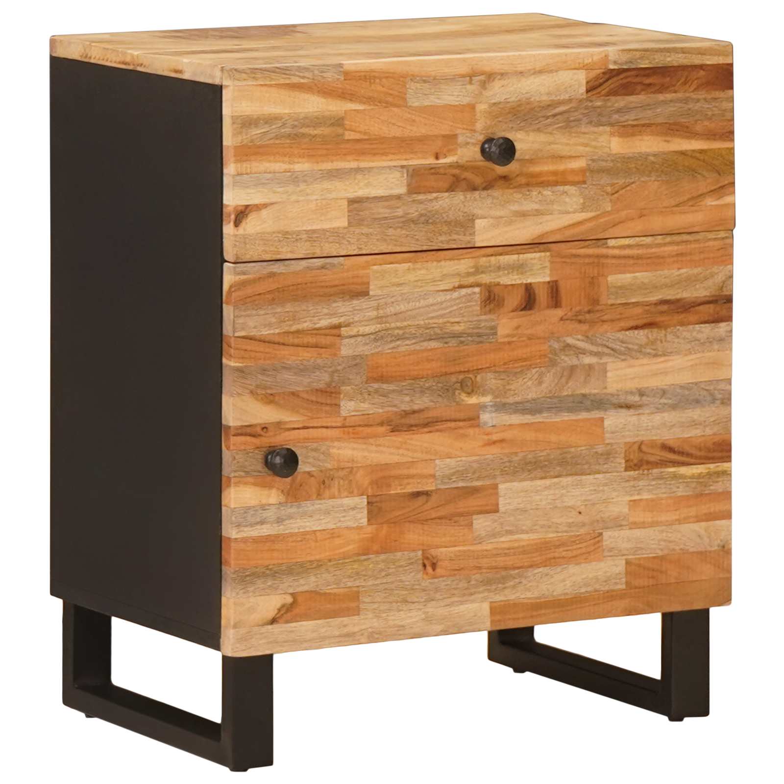 Armoire de lit Marron 50 x 33 x 60 cm Bois de mangue massif - XIOS