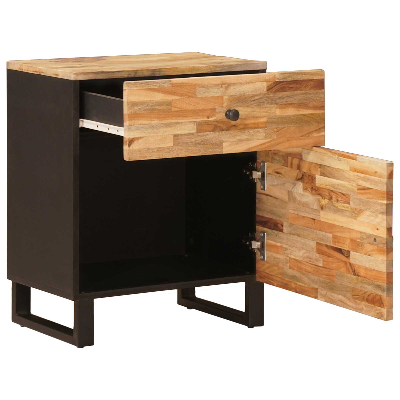 Armoire de lit Marron 50 x 33 x 60 cm Bois de mangue massif - XIOS