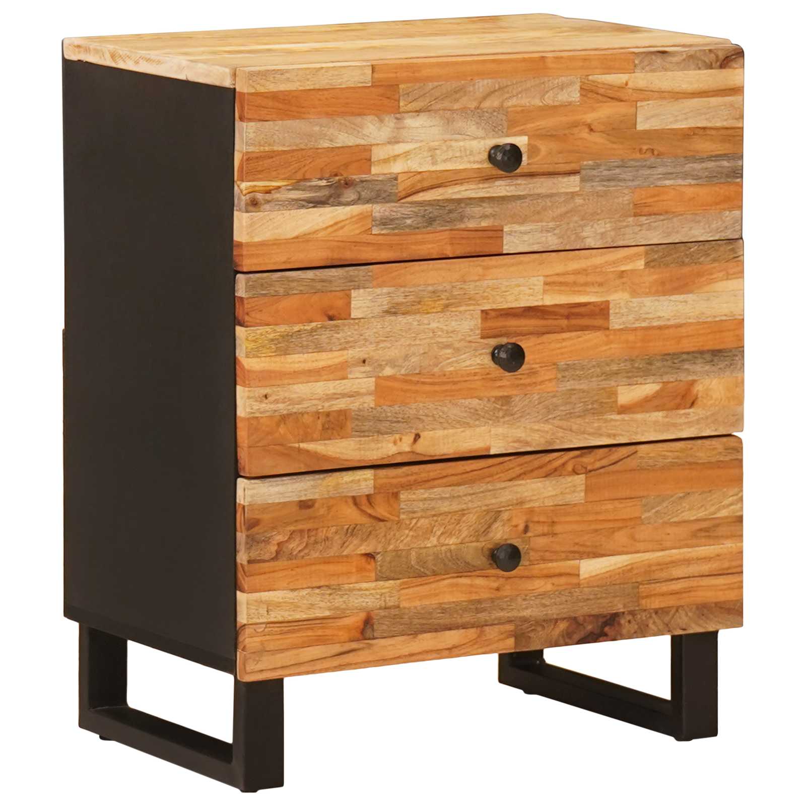 Armoire de lit Marron 50 x 33 x 62 cm Bois de mangue massif - XIOS