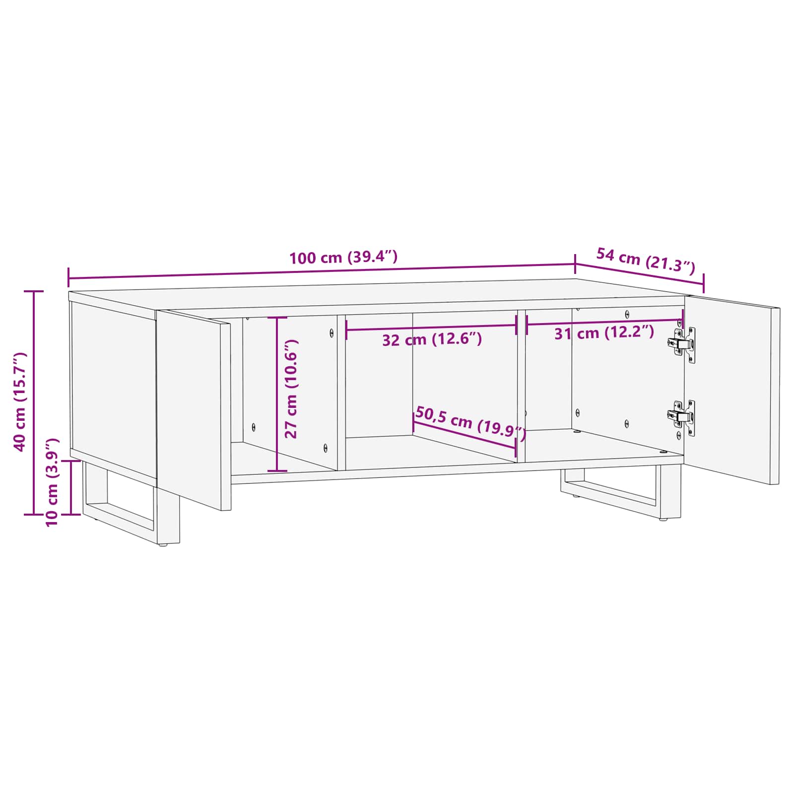 Table basse - XIOS