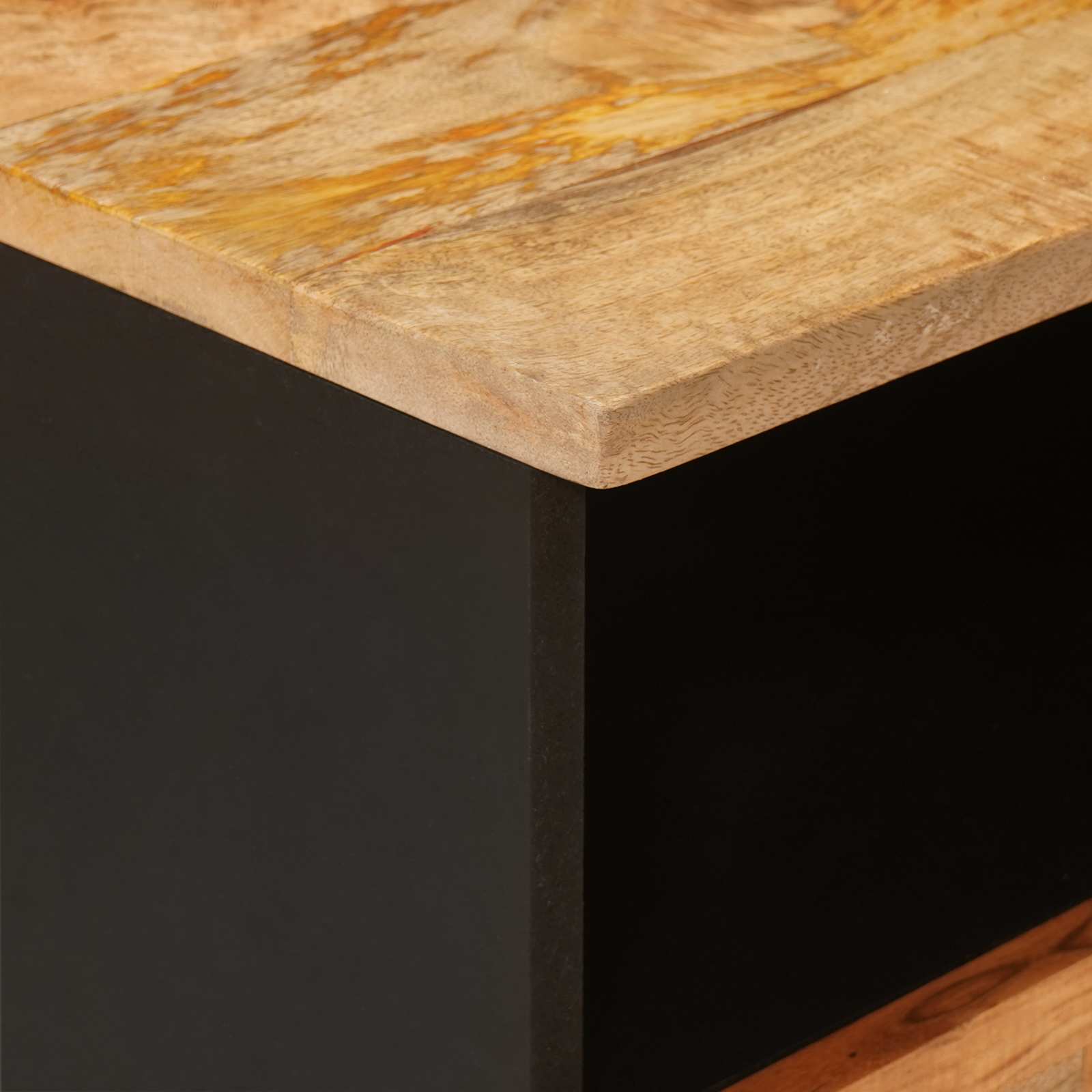 Meuble TV Corona Marron 100 x 33 x 46 cm Bois de mangue massif - XIOS