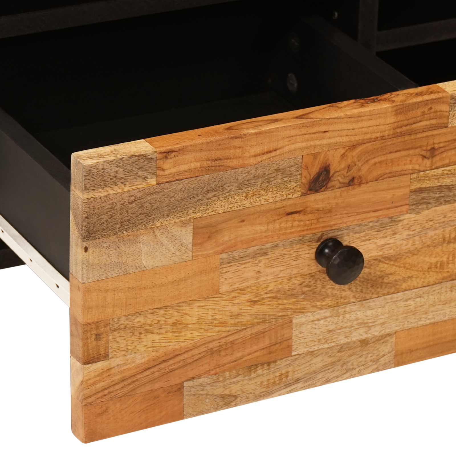 Meuble TV Corona Marron 100 x 33 x 46 cm Bois de mangue massif - XIOS