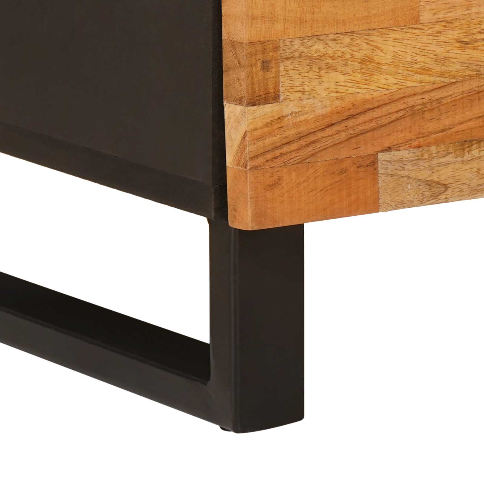 Meuble TV Corona Marron 100 x 33 x 46 cm Bois de mangue massif - XIOS