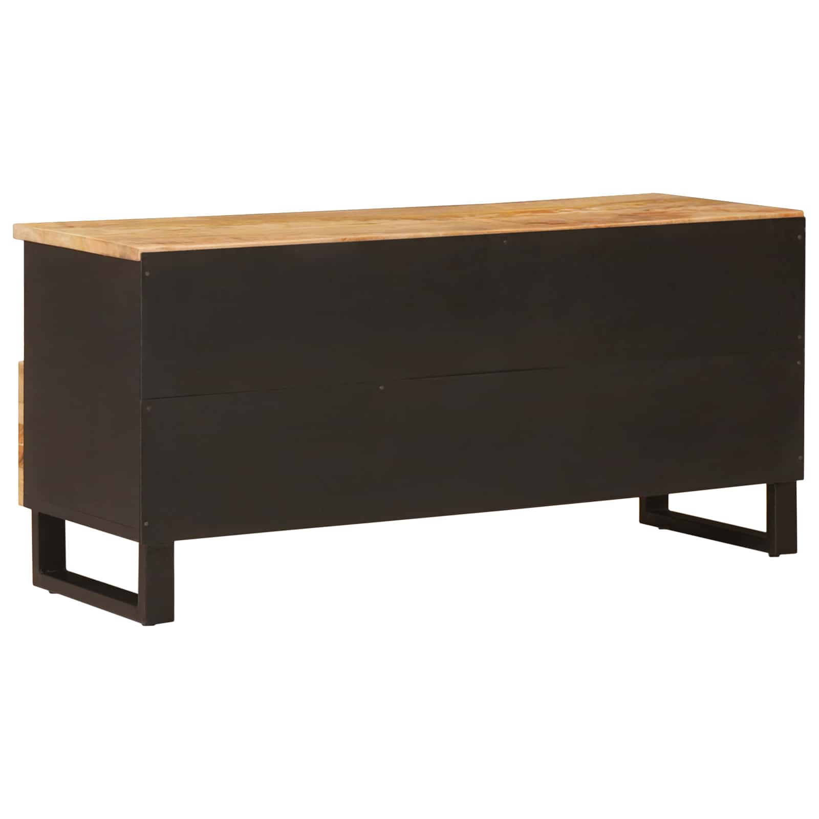 Meuble TV Corona Marron 100 x 33 x 46 cm Bois de mangue massif - XIOS