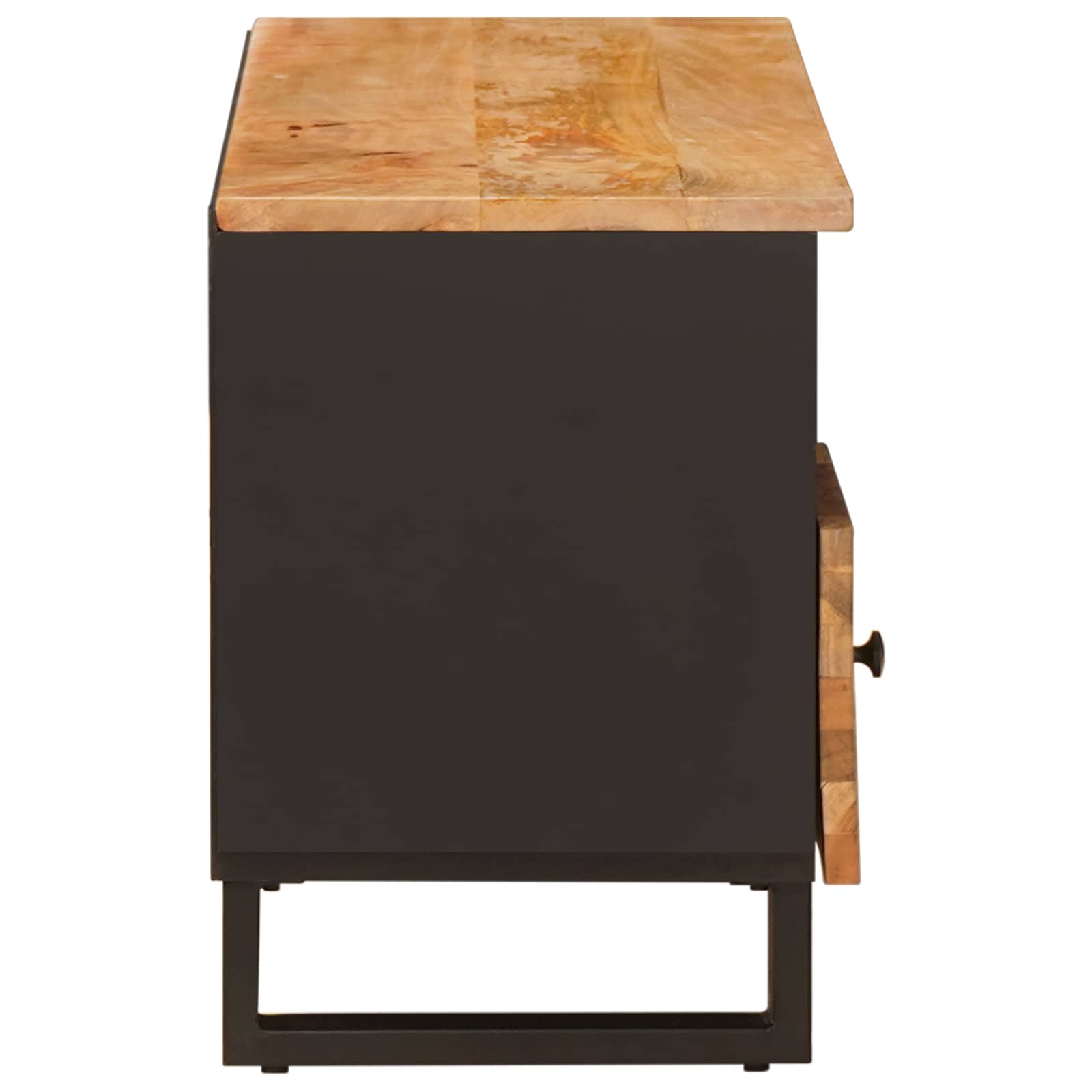 Meuble TV Corona Marron 100 x 33 x 46 cm Bois de mangue massif - XIOS