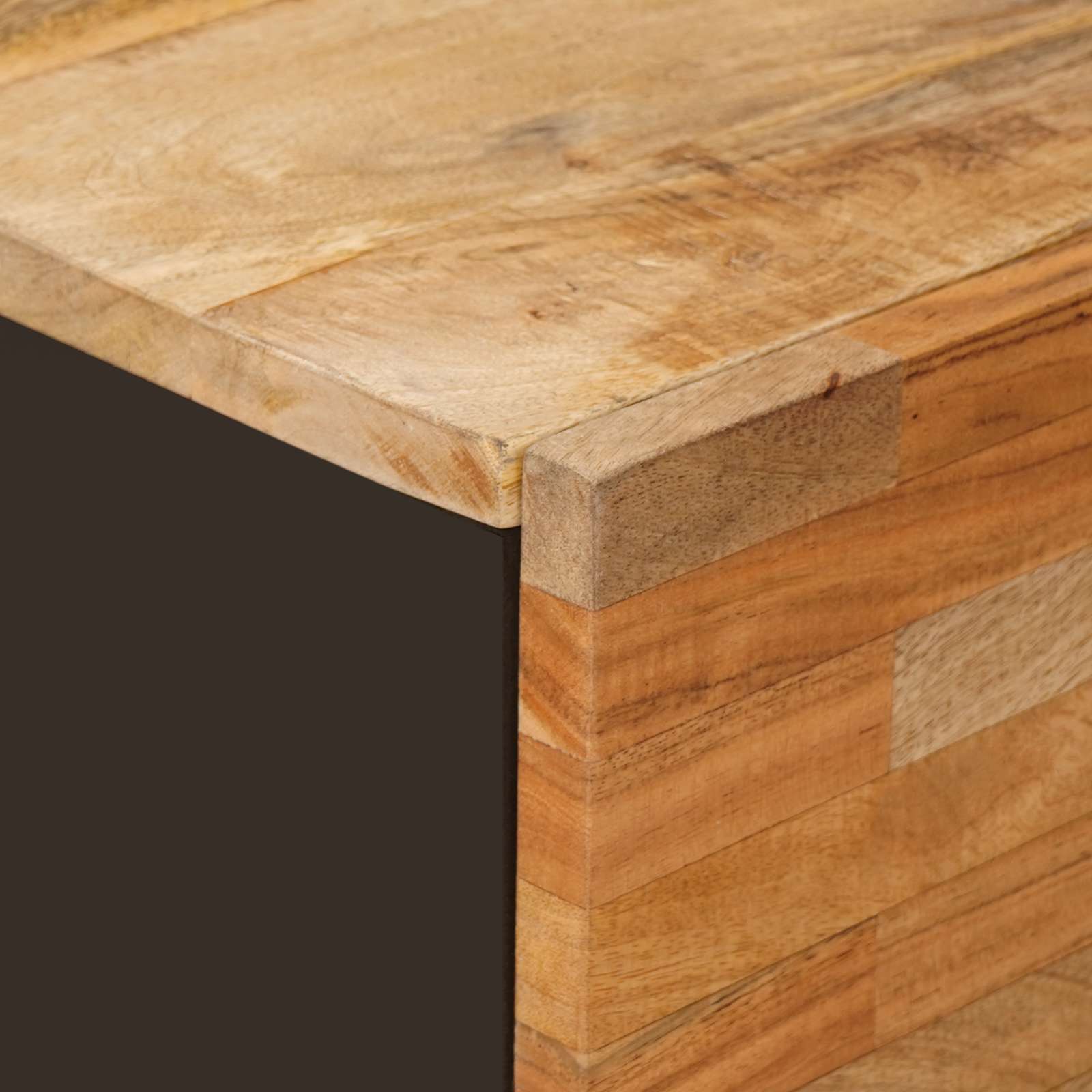 Meuble d'appoint Marron 40 x 33 x 75 cm Bois de mangue massif - XIOS