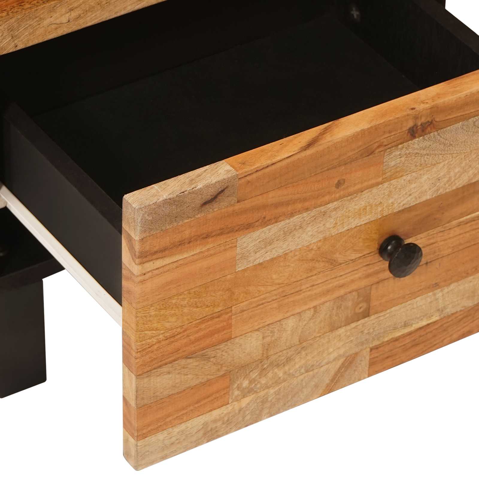 Meuble d'appoint Marron 40 x 33 x 75 cm Bois de mangue massif - XIOS