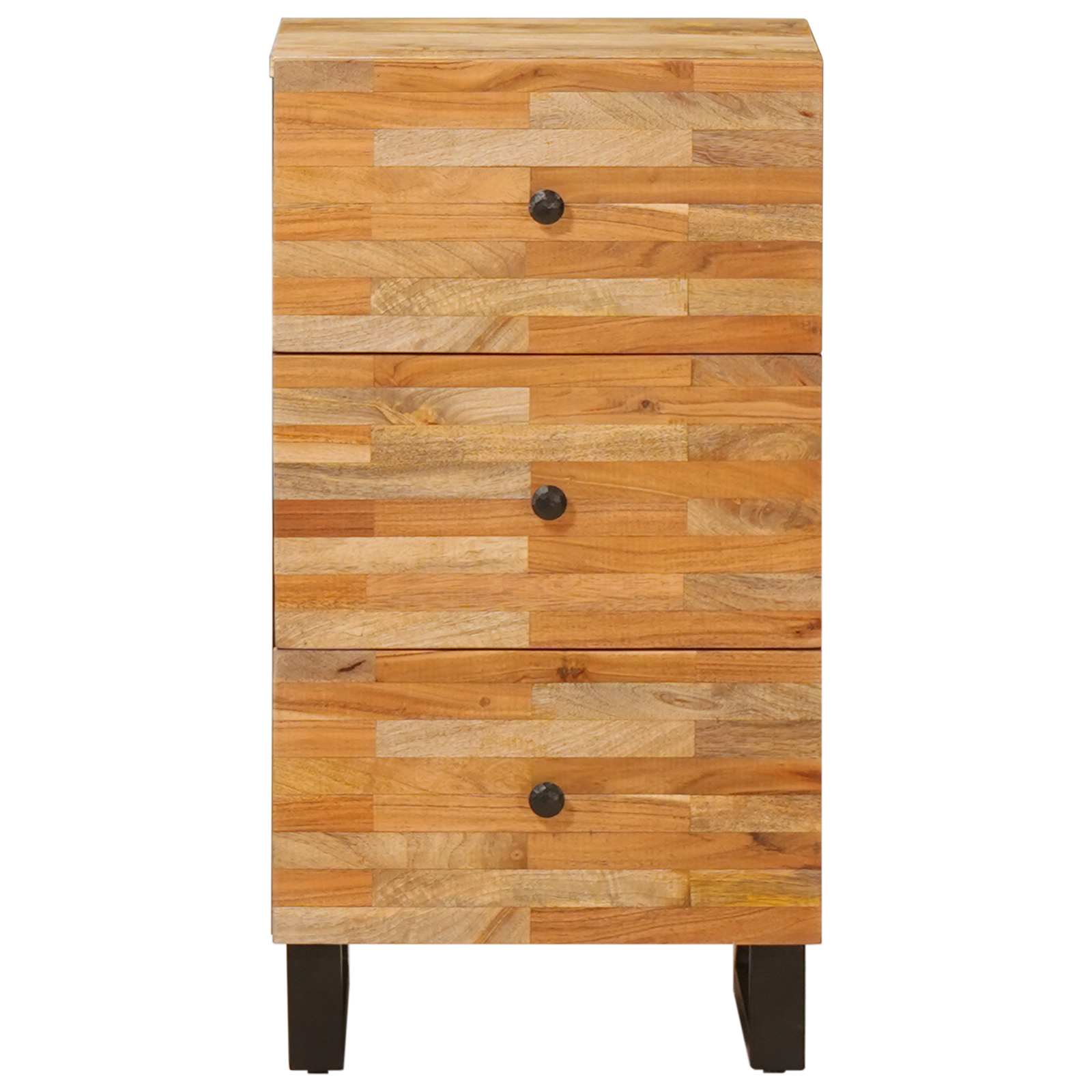 Meuble d'appoint Marron 40 x 33 x 75 cm Bois de mangue massif - XIOS