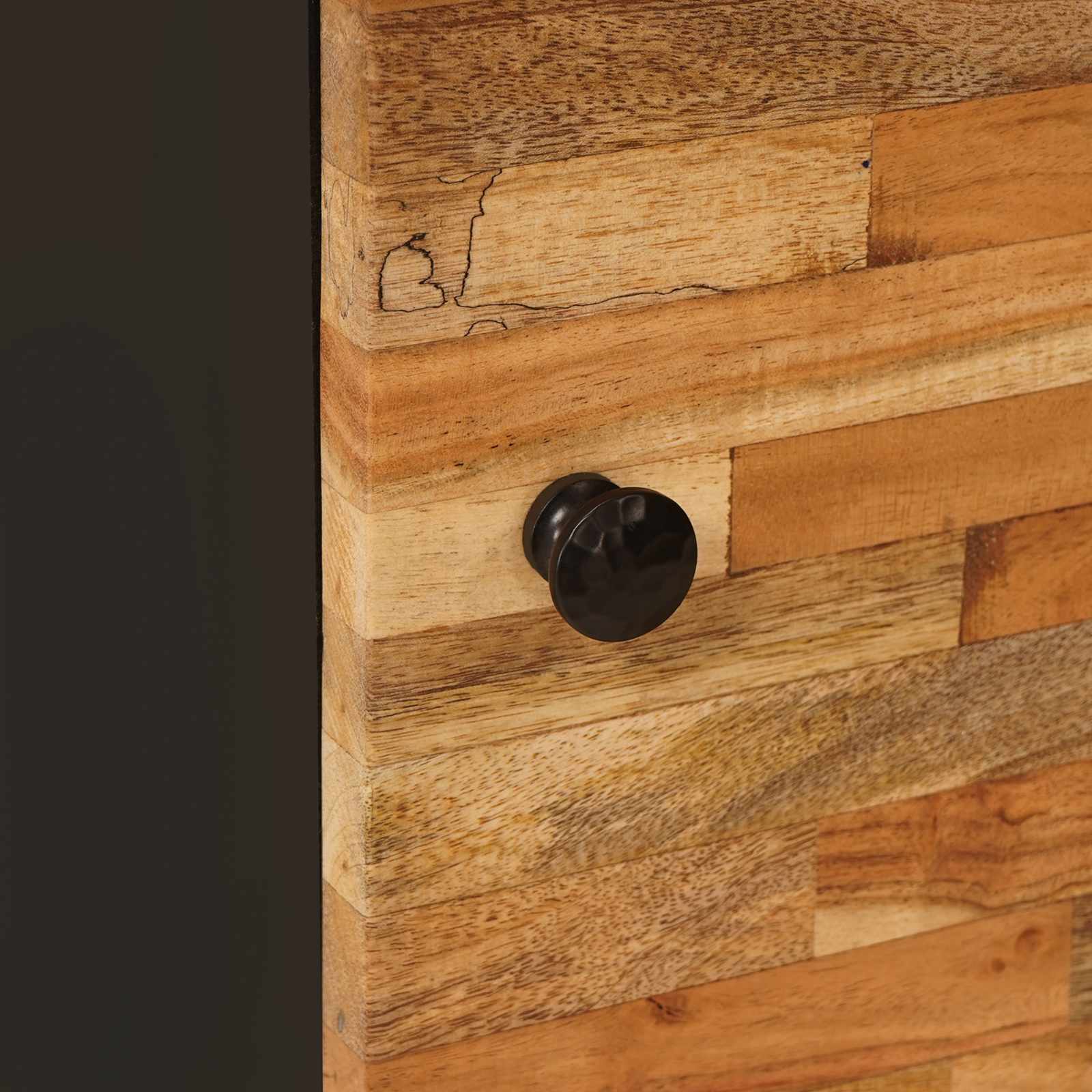 Meuble d'appoint Marron 40 x 33 x 75 cm Bois de mangue massif - XIOS