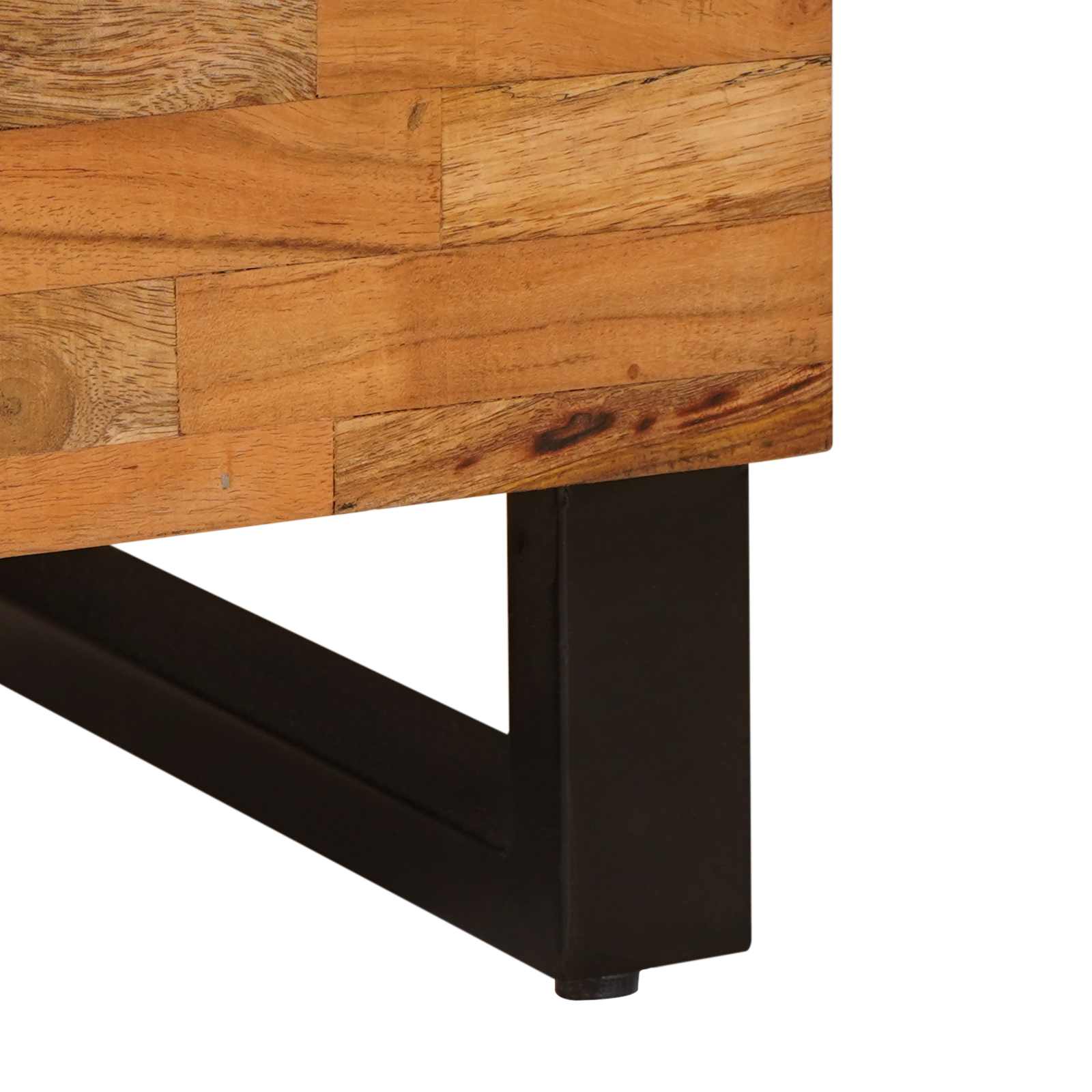Meuble d'appoint Marron 40 x 33 x 75 cm Bois de mangue massif - XIOS