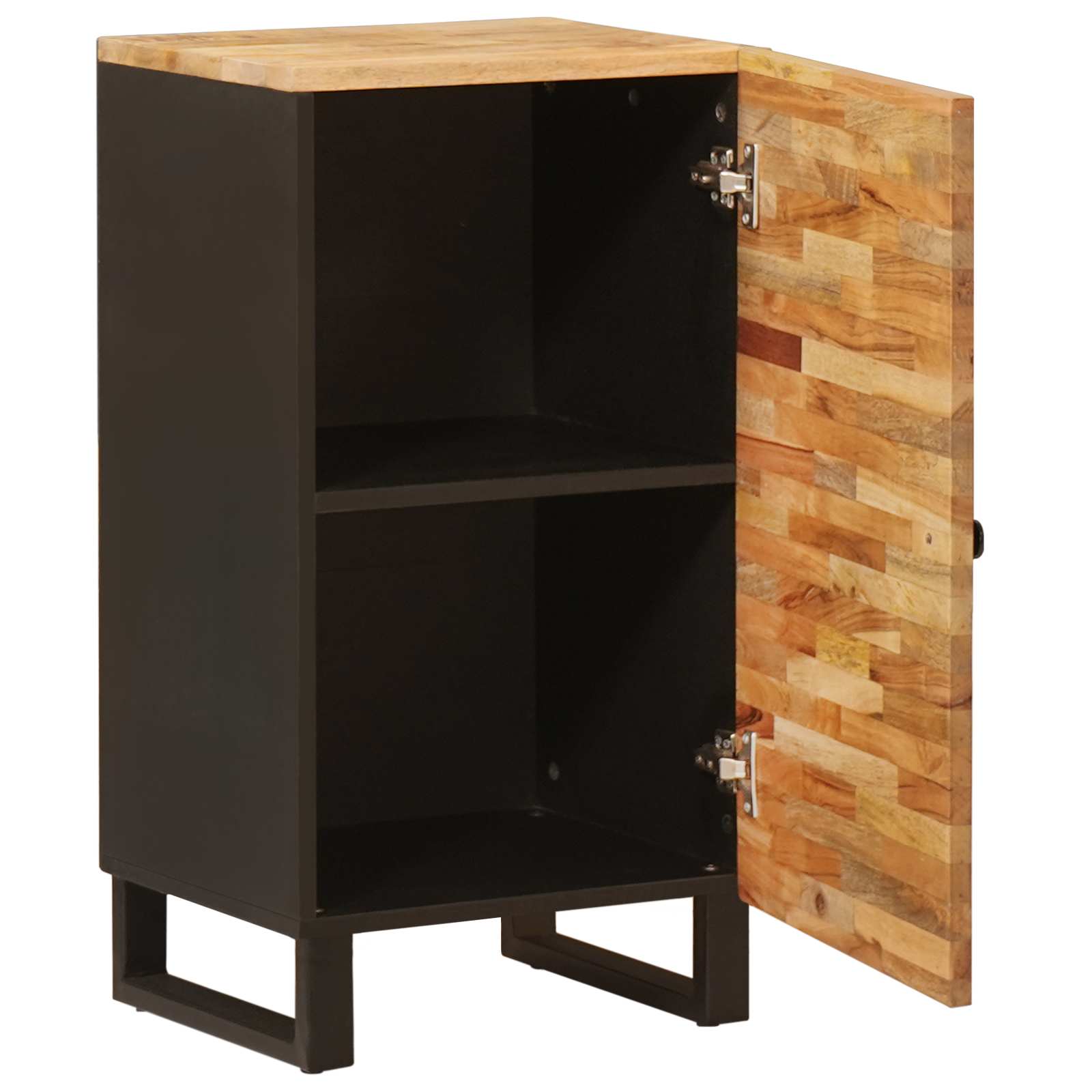 Meuble d'appoint Marron 40 x 33 x 75 cm Bois de mangue massif - XIOS