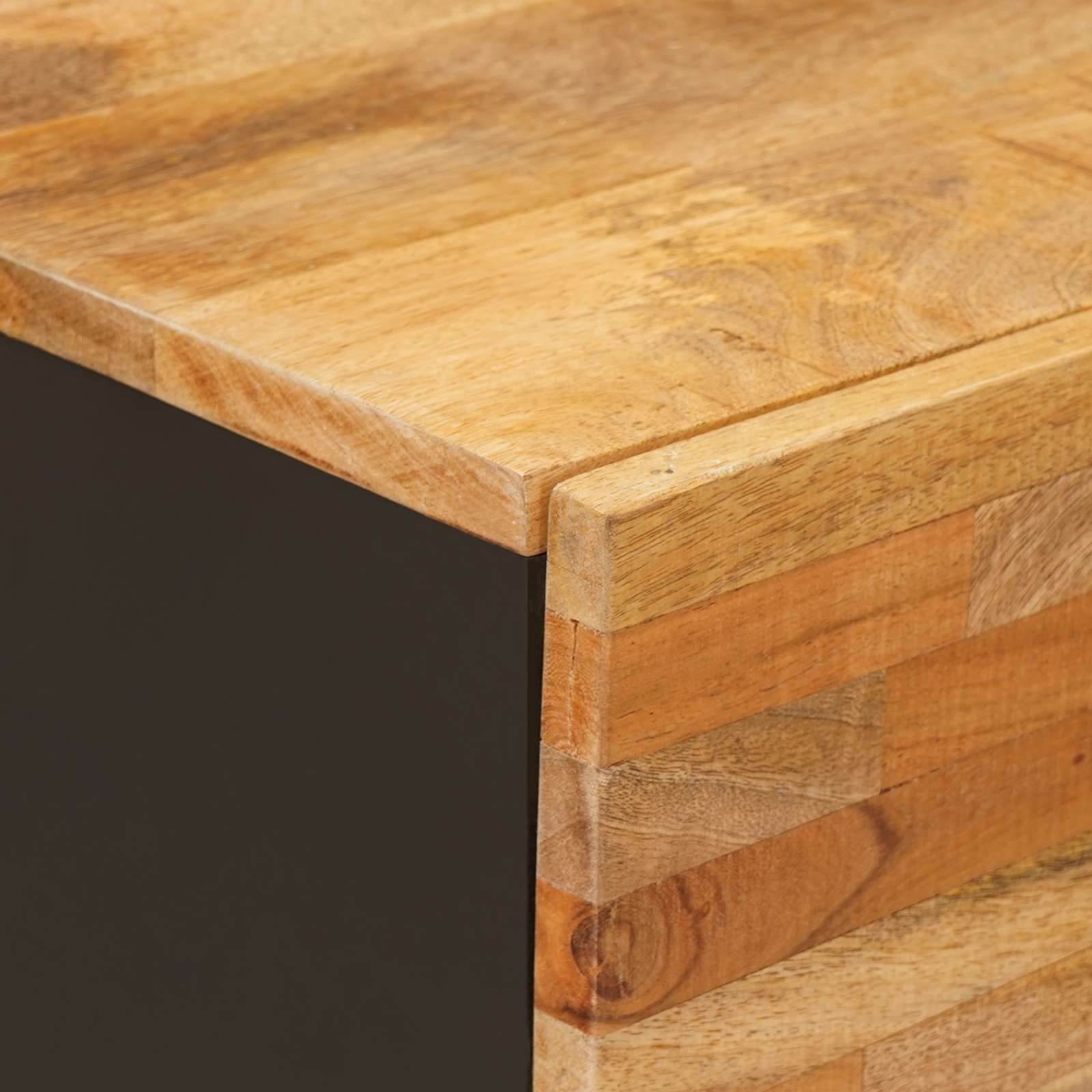 Meuble d'appoint Marron 80 x 33 x 75 cm Bois de mangue massif - XIOS