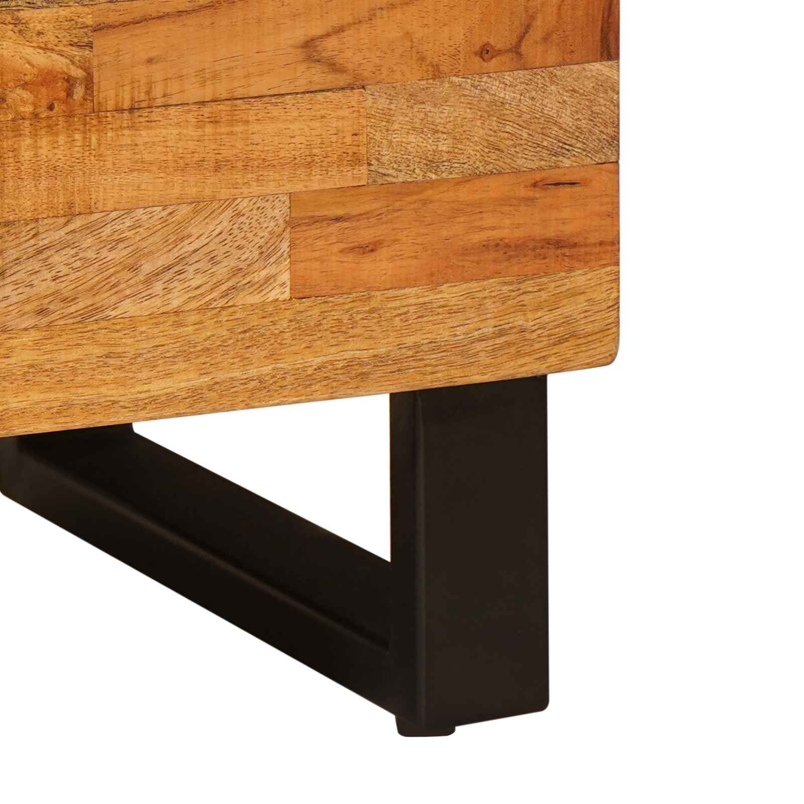 Meuble d'appoint Marron 80 x 33 x 75 cm Bois de mangue massif - XIOS