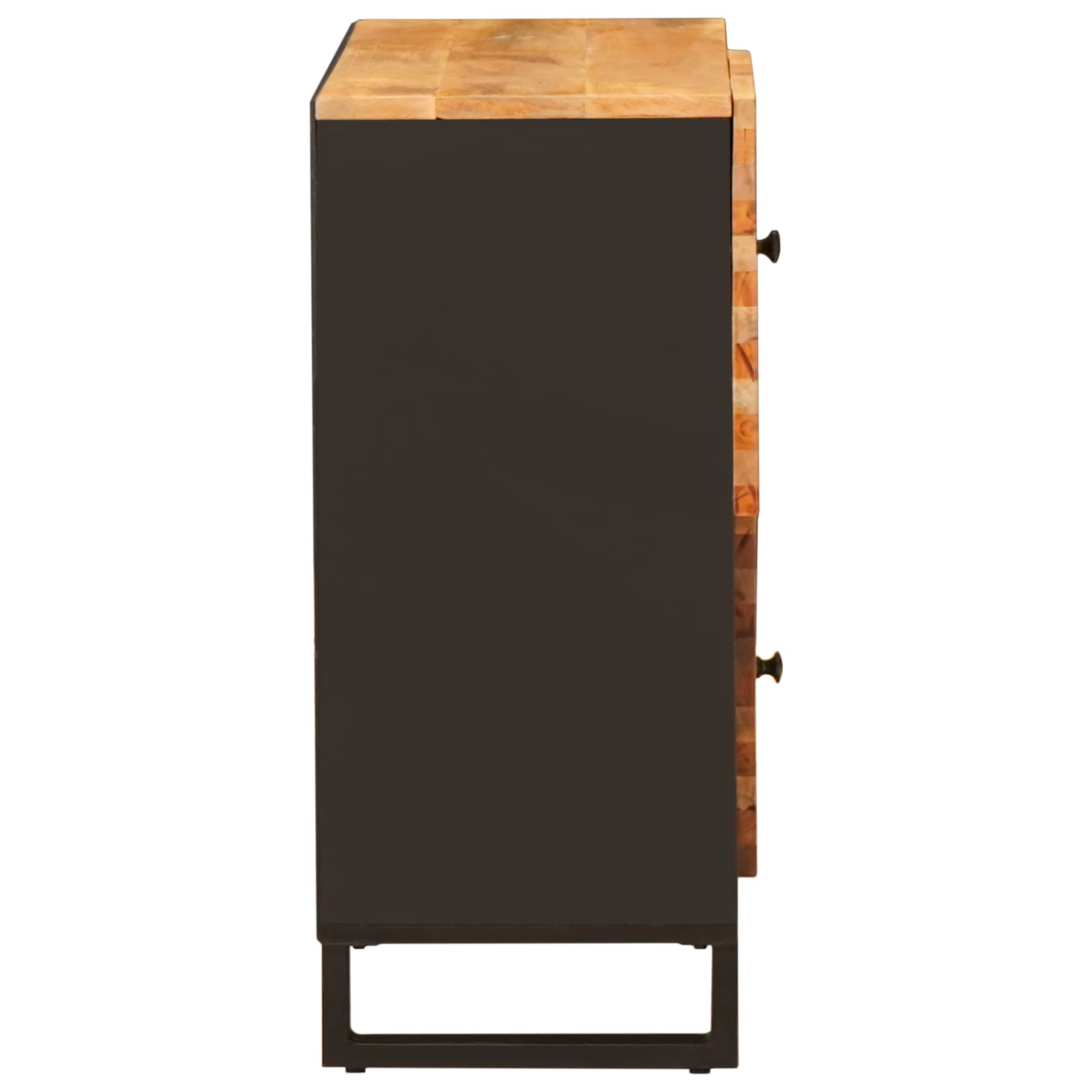 Meuble d'appoint Marron 80 x 33 x 75 cm Bois de mangue massif - XIOS