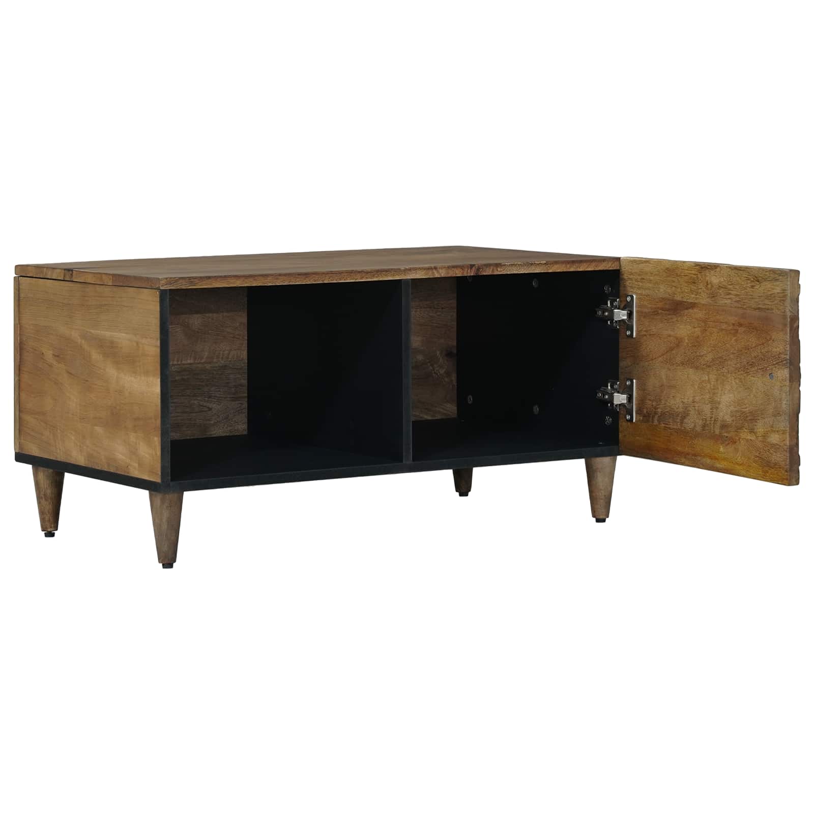 Table basse Marron 80 x 50 x 40 cm Bois de mangue massif - XIOS