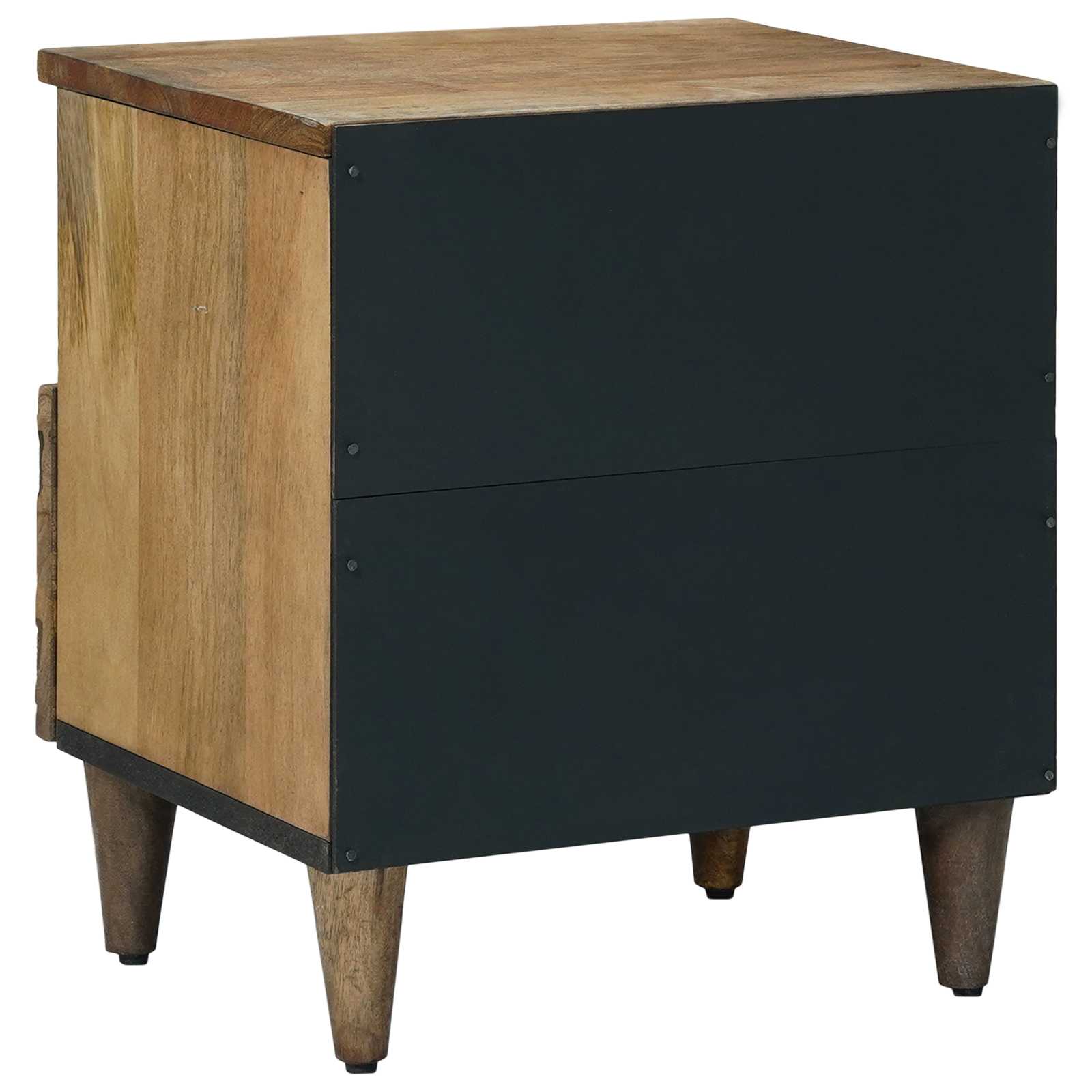Armoire de lit Marron 40 x 33 x 46 cm Bois de mangue massif - XIOS