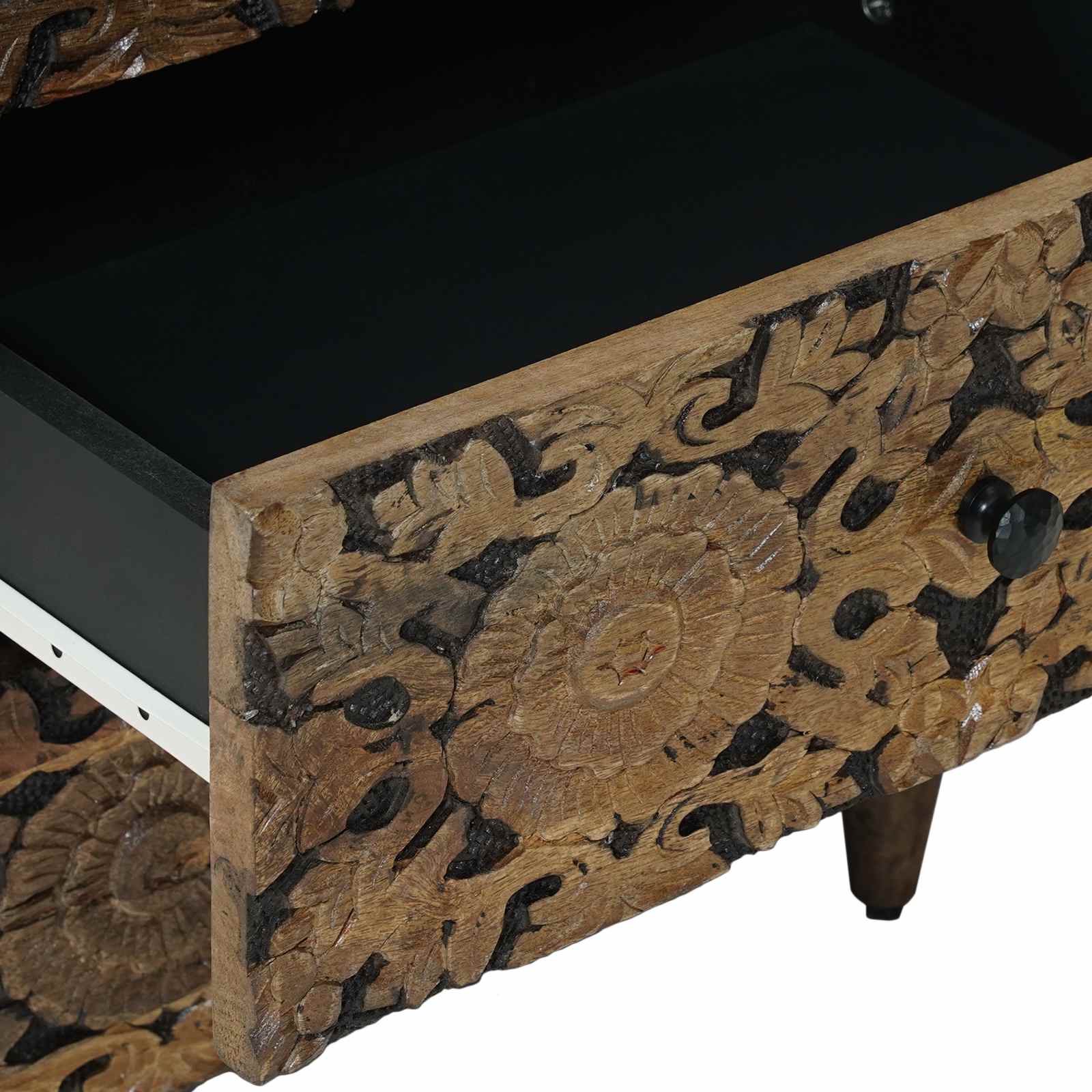 Armoire de lit Marron 50 x 33 x 60 cm Bois de mangue massif - XIOS