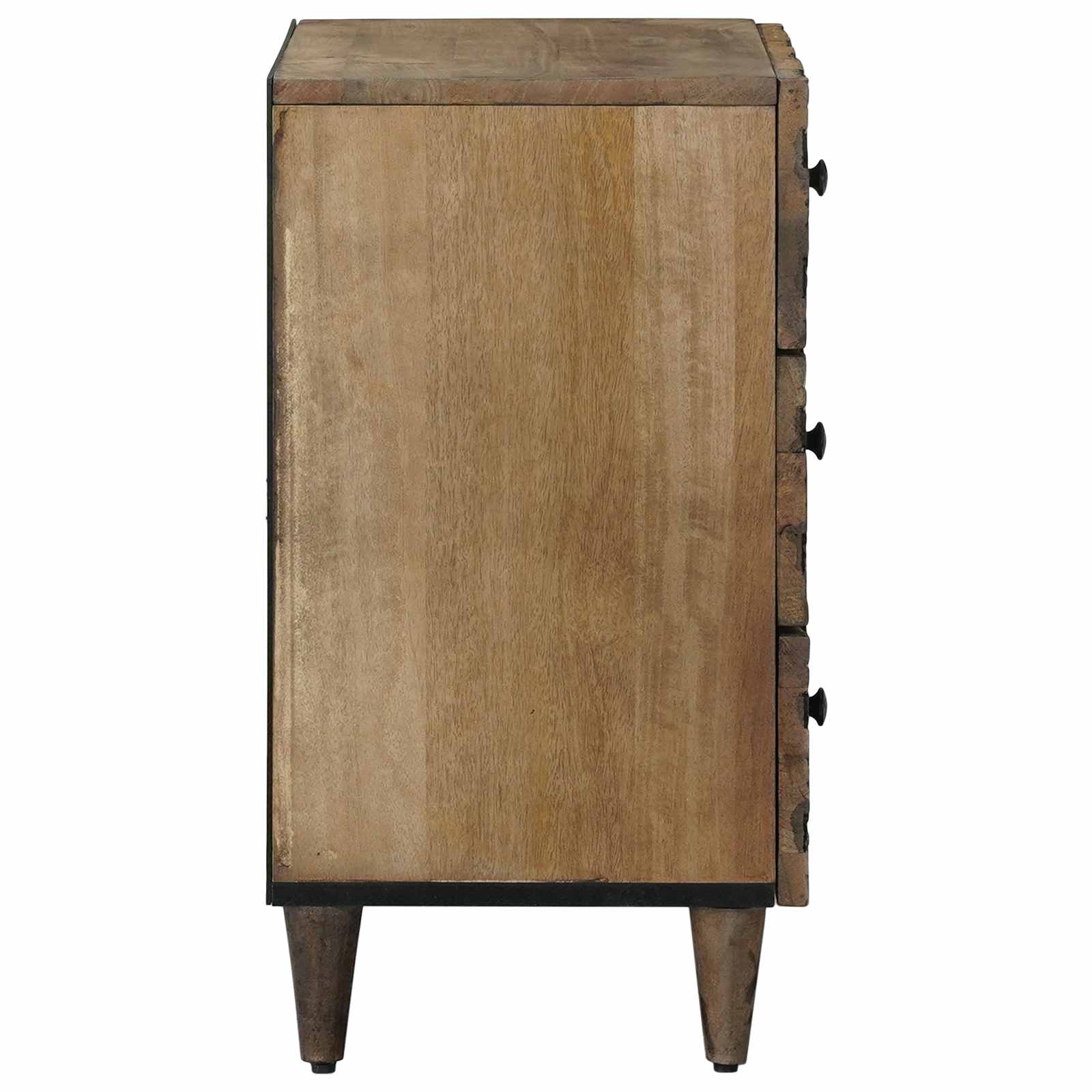 Armoire de lit Marron 50 x 33 x 60 cm Bois de mangue massif - XIOS