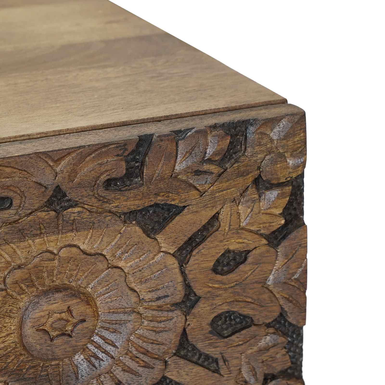 Armoire de lit Marron 50 x 33 x 60 cm Bois de mangue massif - XIOS